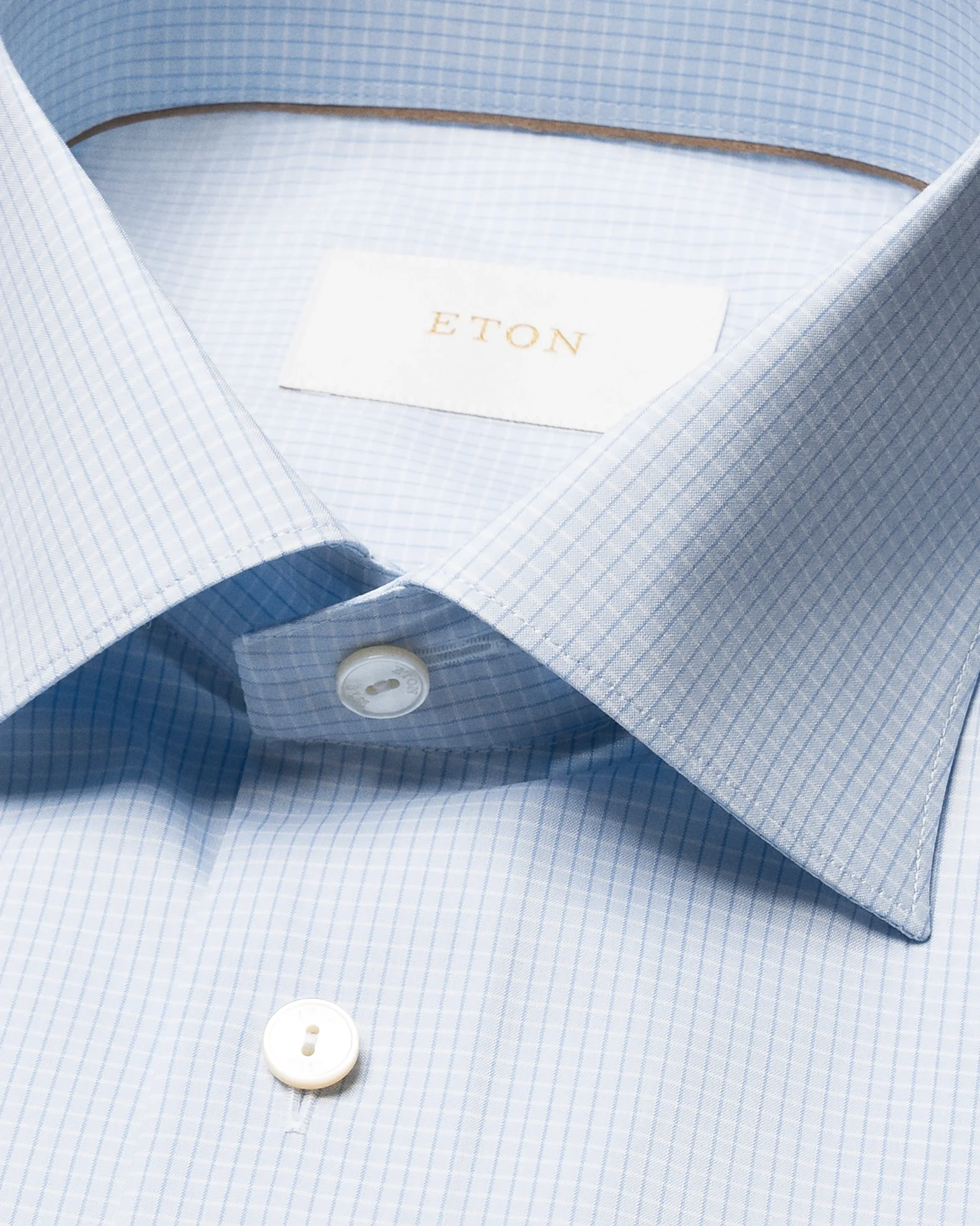 Eton - micro check supima 120 shirt