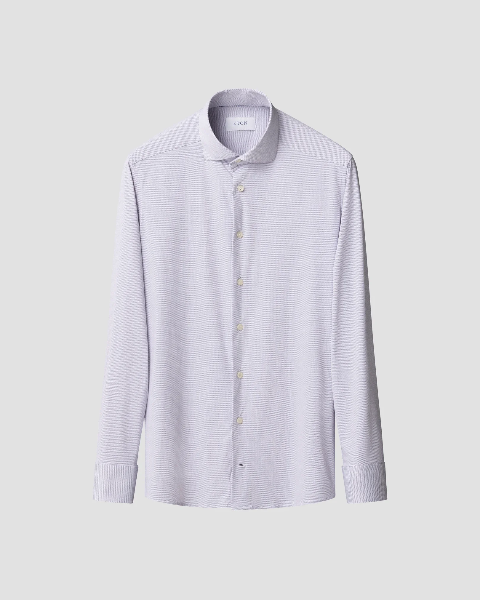 Eton - semi solid four way stretch shirt