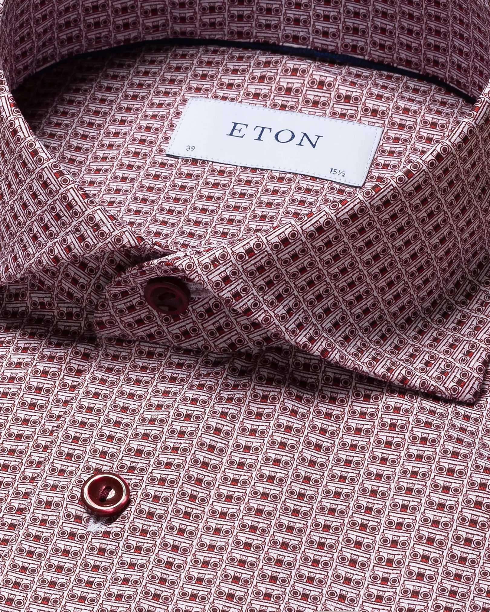 Eton - red 4 way stretch