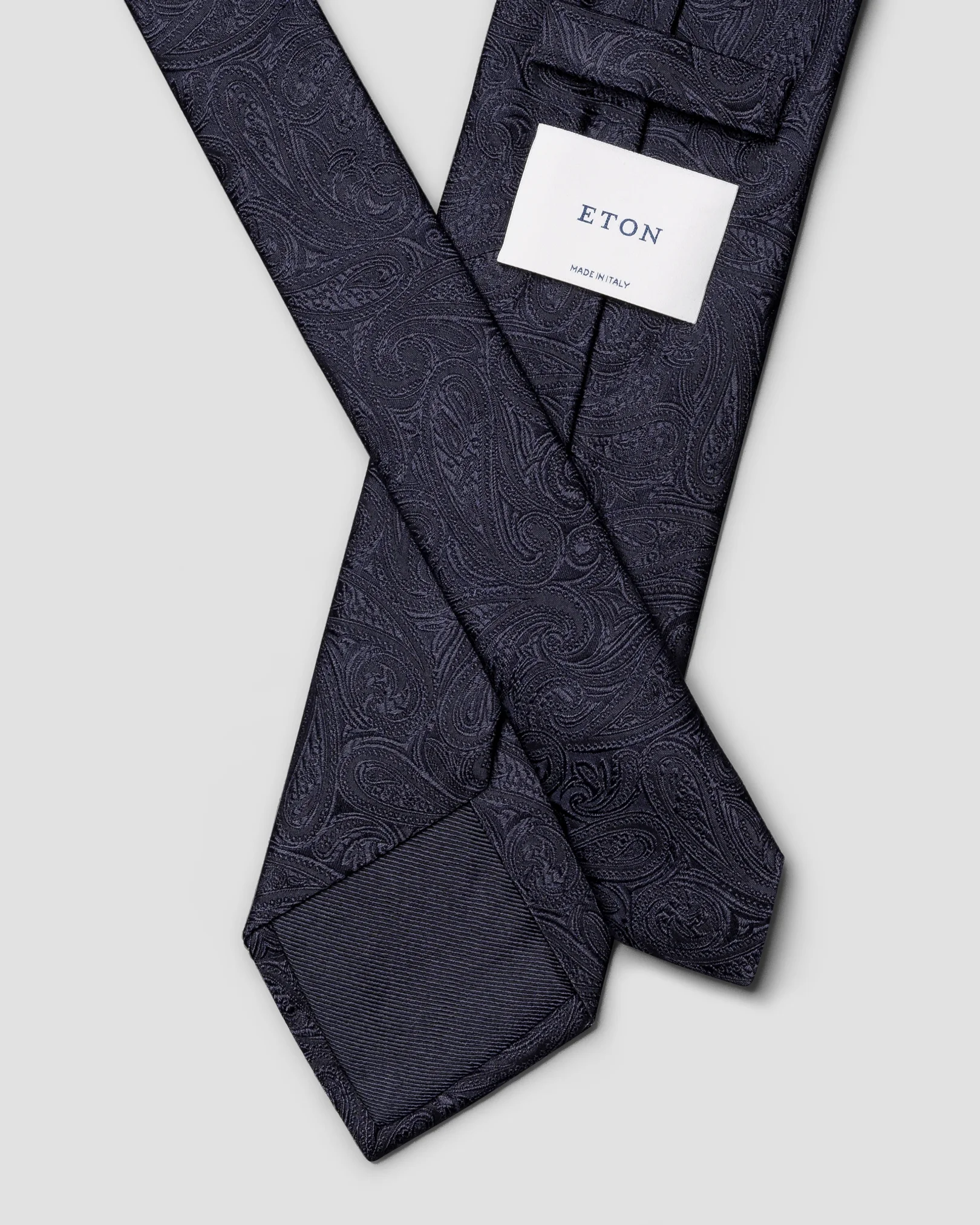 Eton - paisley woven silk tie