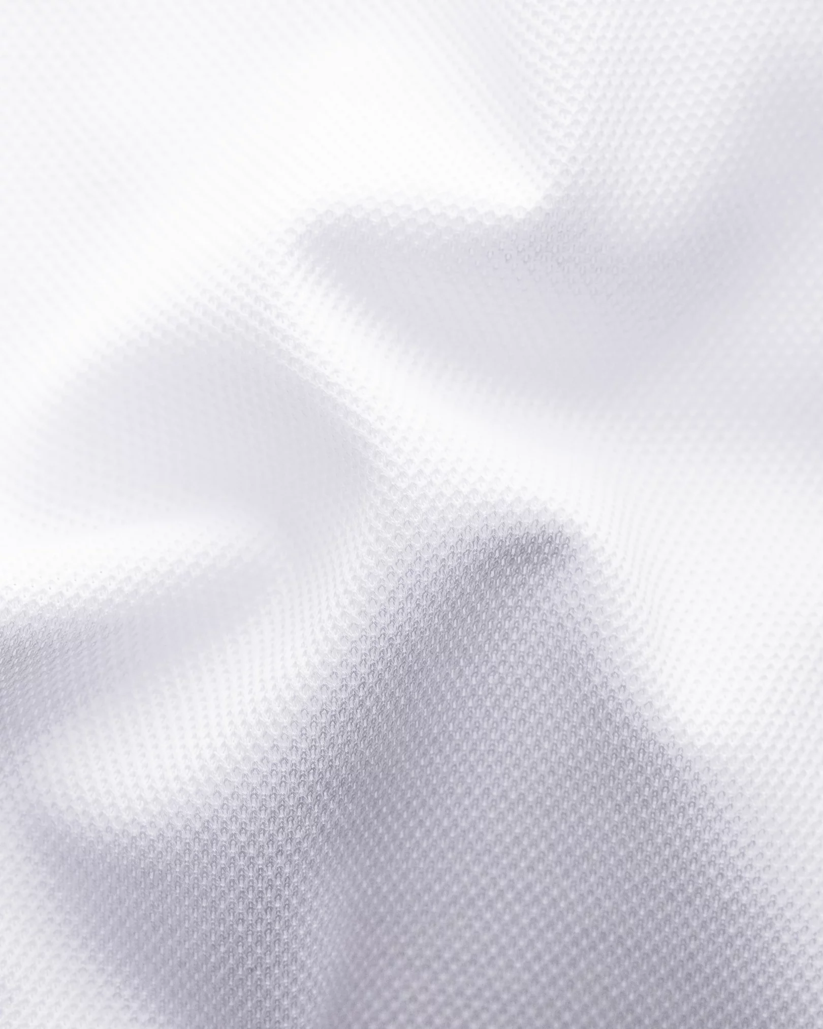 Eton - white pique wide spread jersey