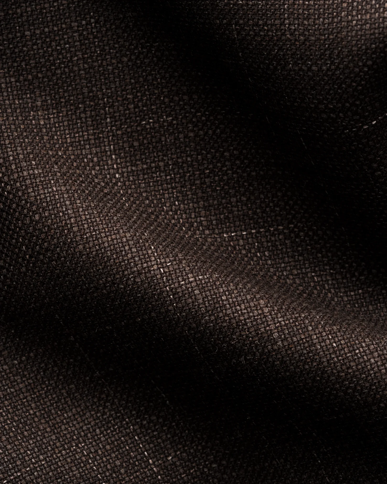 Eton - brown wool silk soft jacket