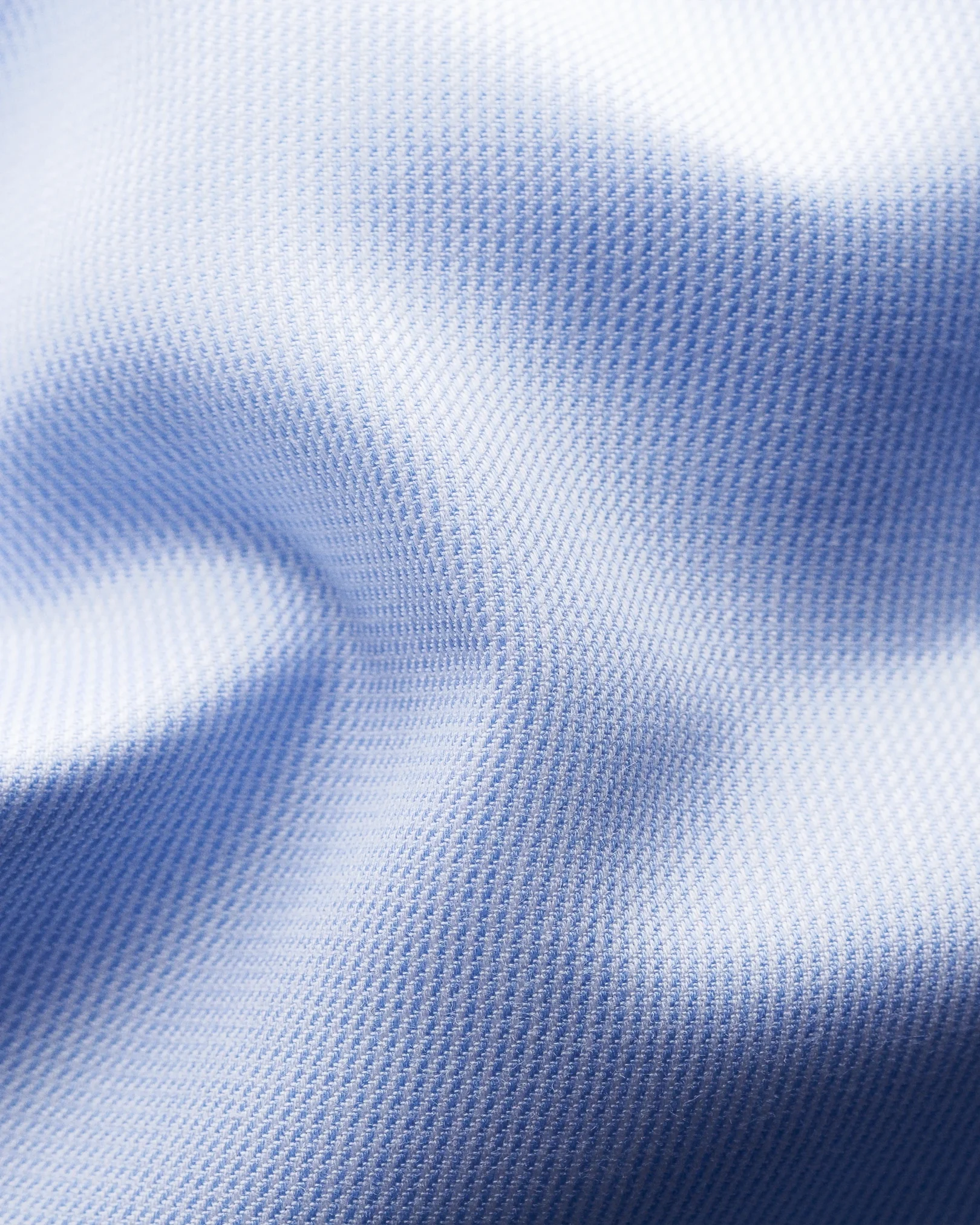 Eton - light blue royal twill shirt extreme cut away