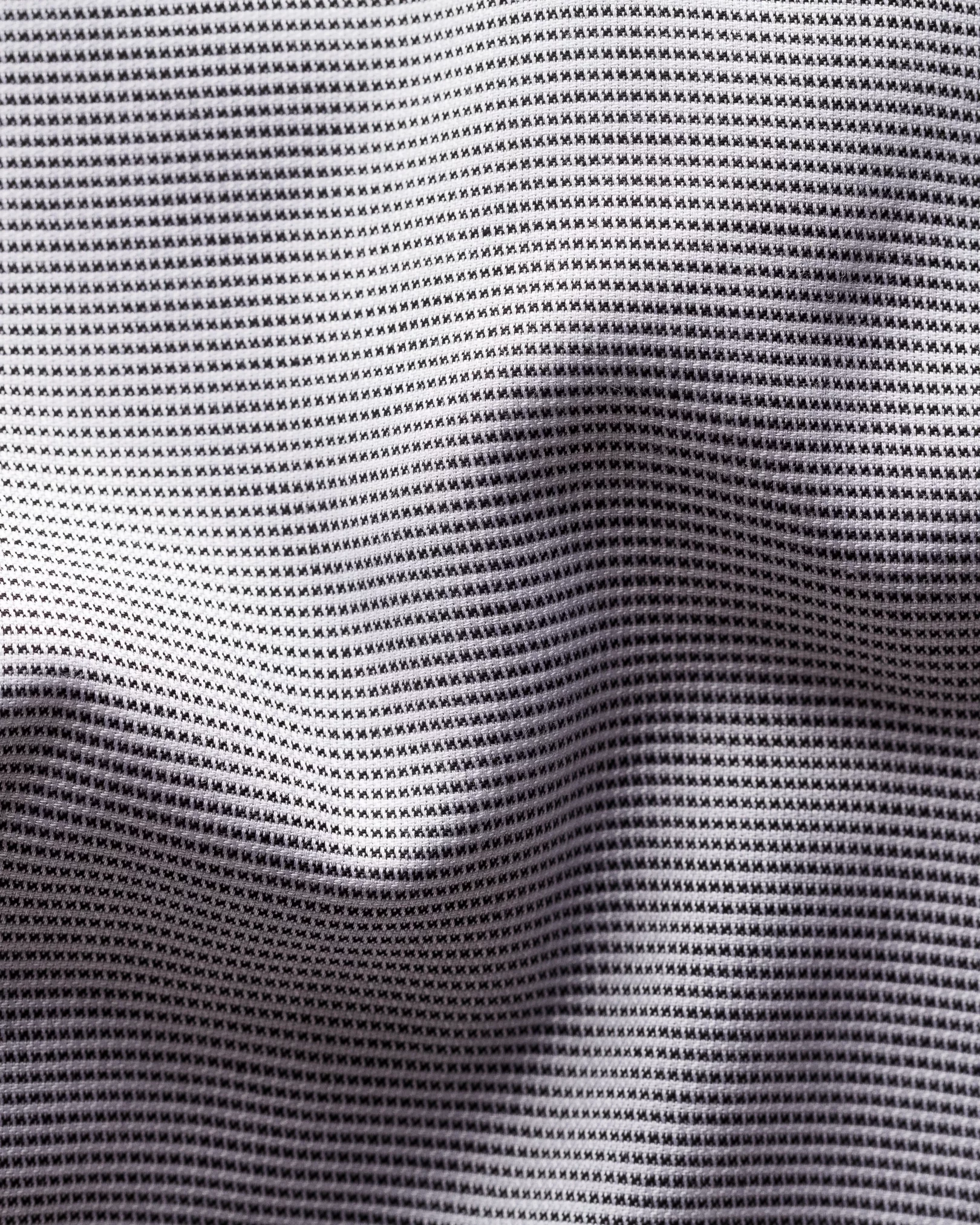 Eton - gray twill shirt pointed superslim single super slim