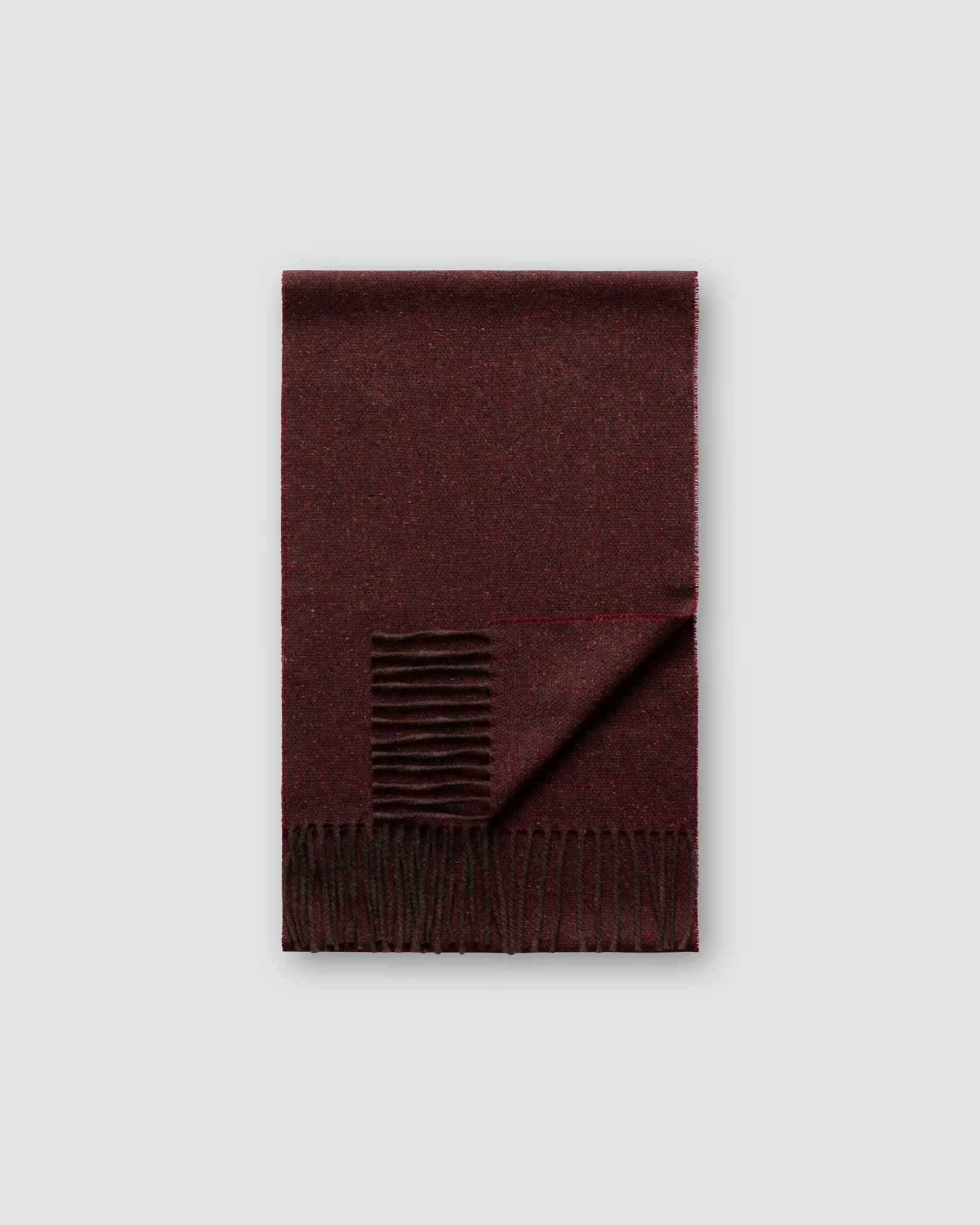 Eton - dark brown winter scarf