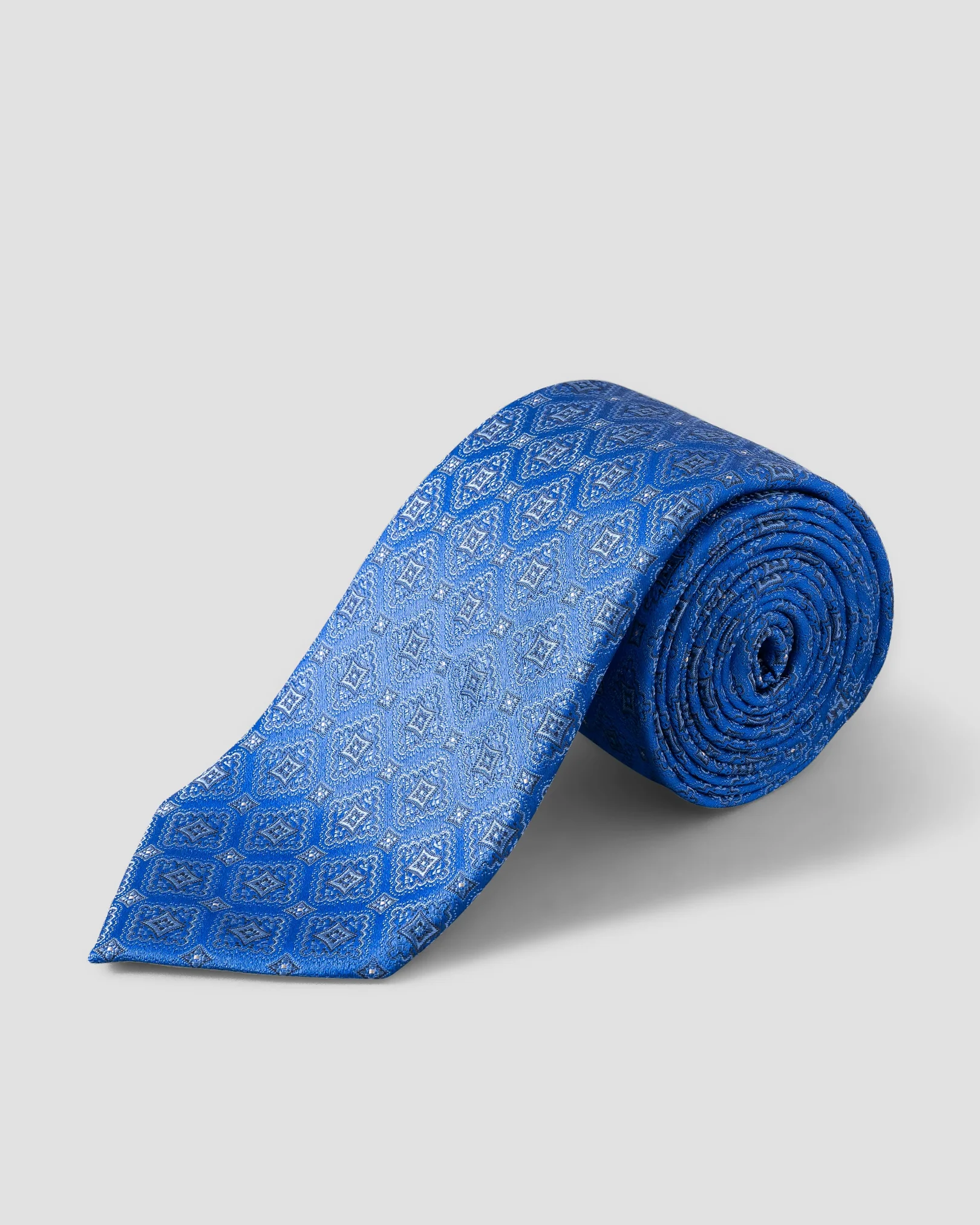 Eton - medallion woven silk tie