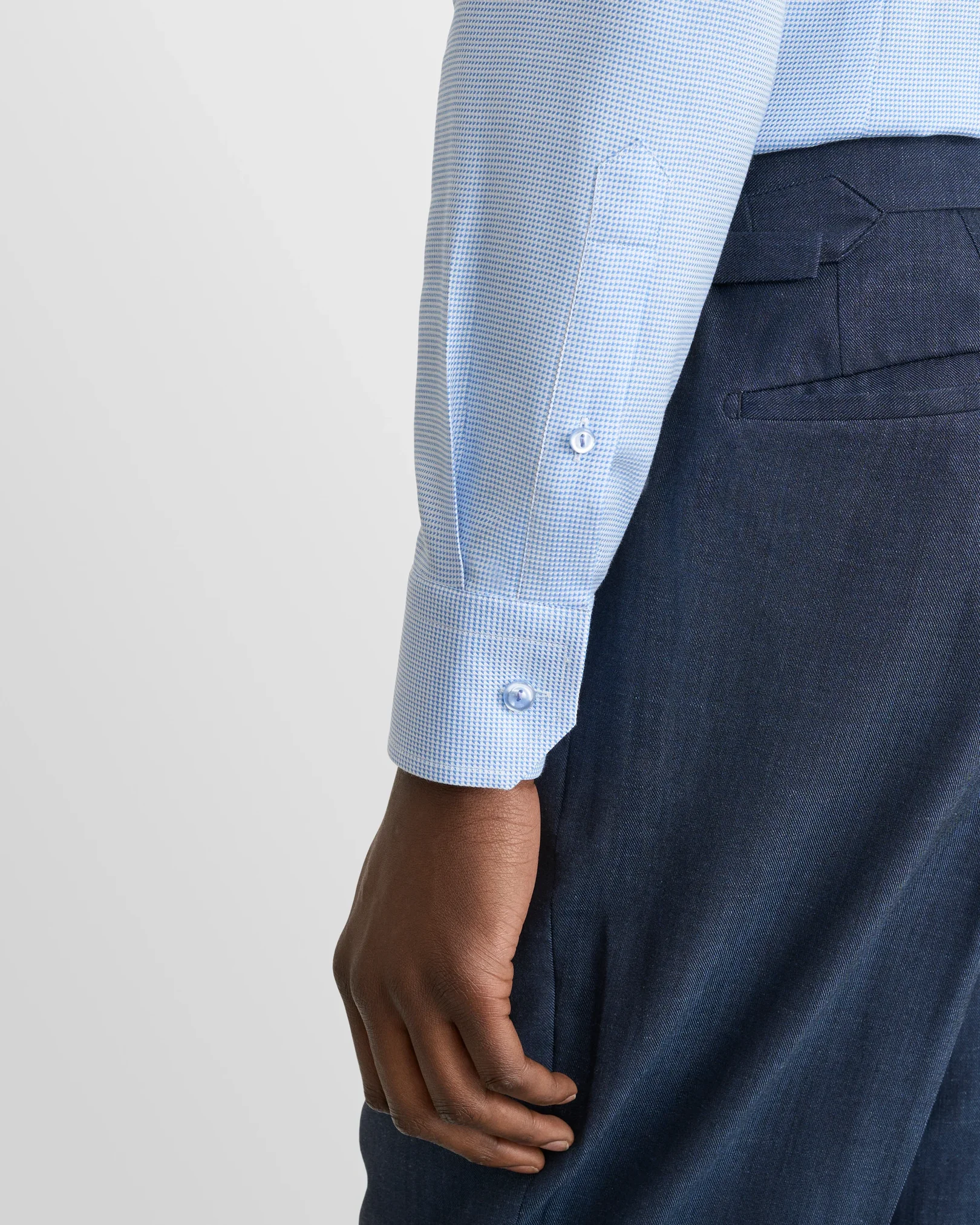 Eton - Chemise en twill unie