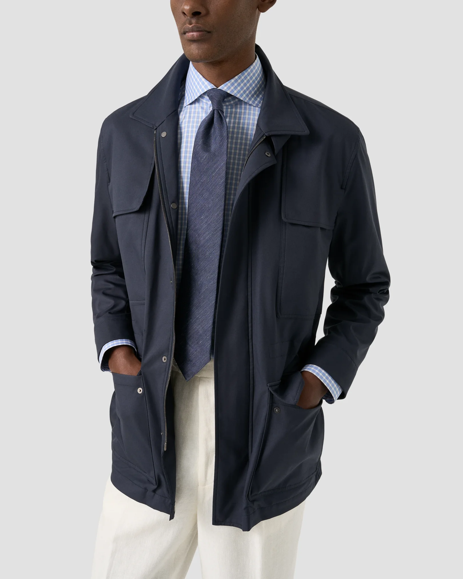 Eton - Check Breeze Poplin Shirt