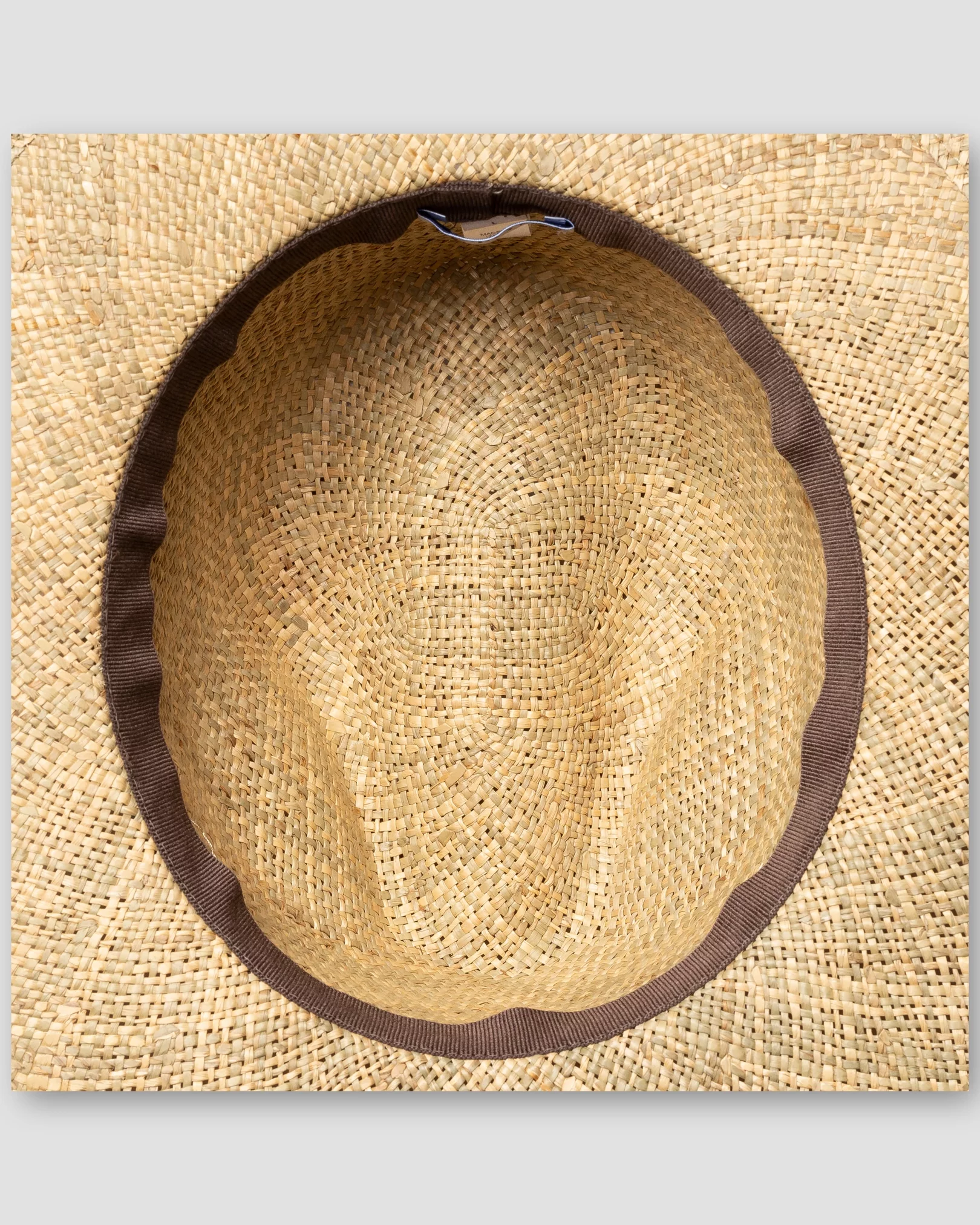 Eton - mid green ribbon straw hat