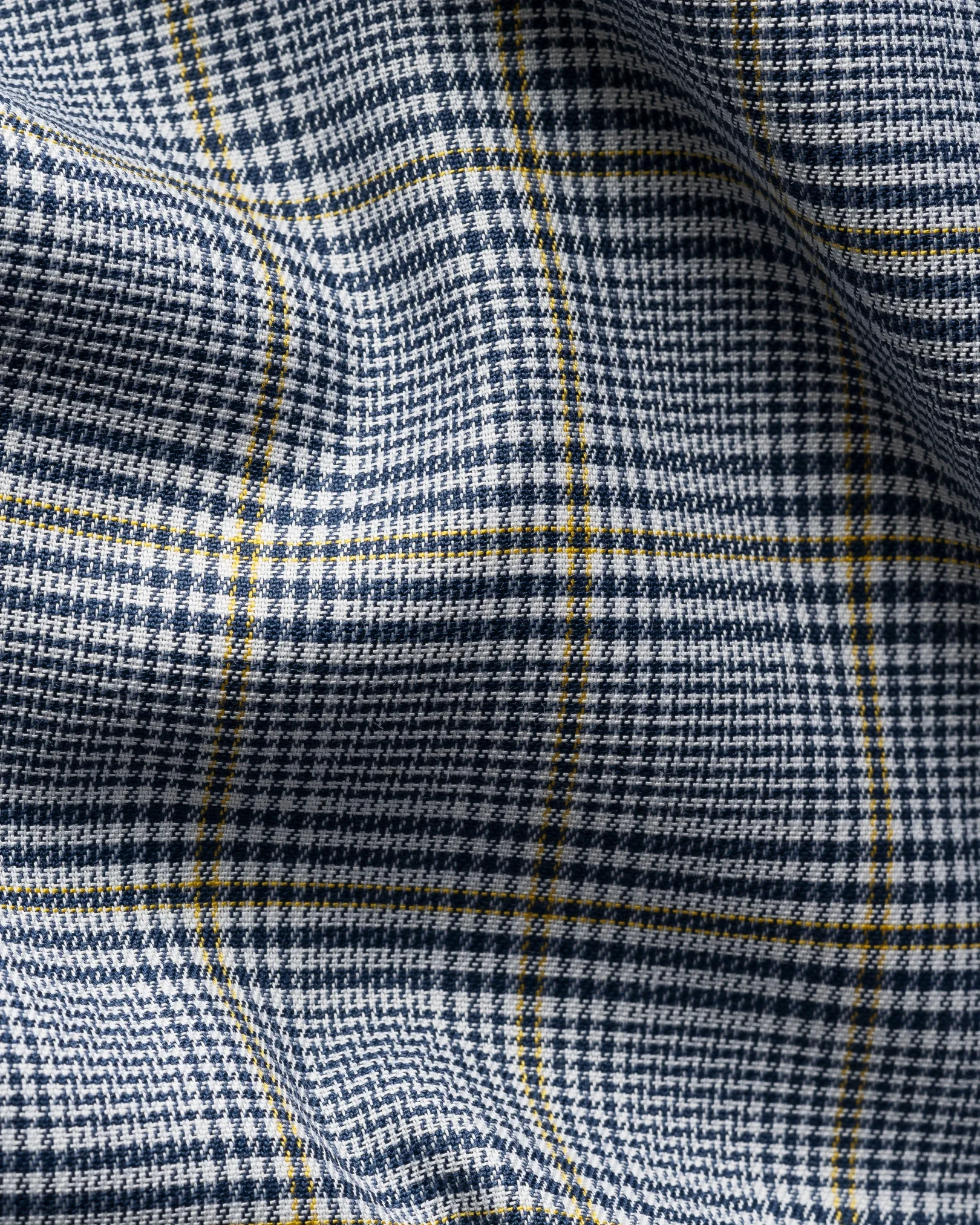 Eton - checked twill shirt s4
