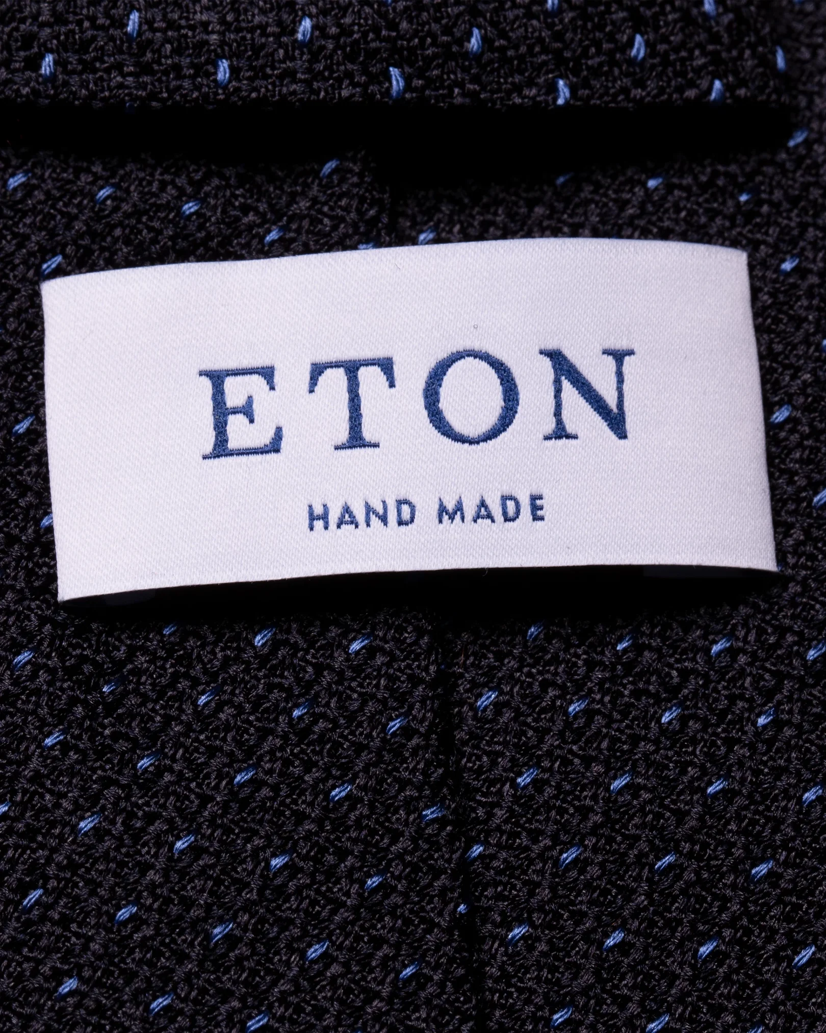 Eton - mid blue grenadine tie