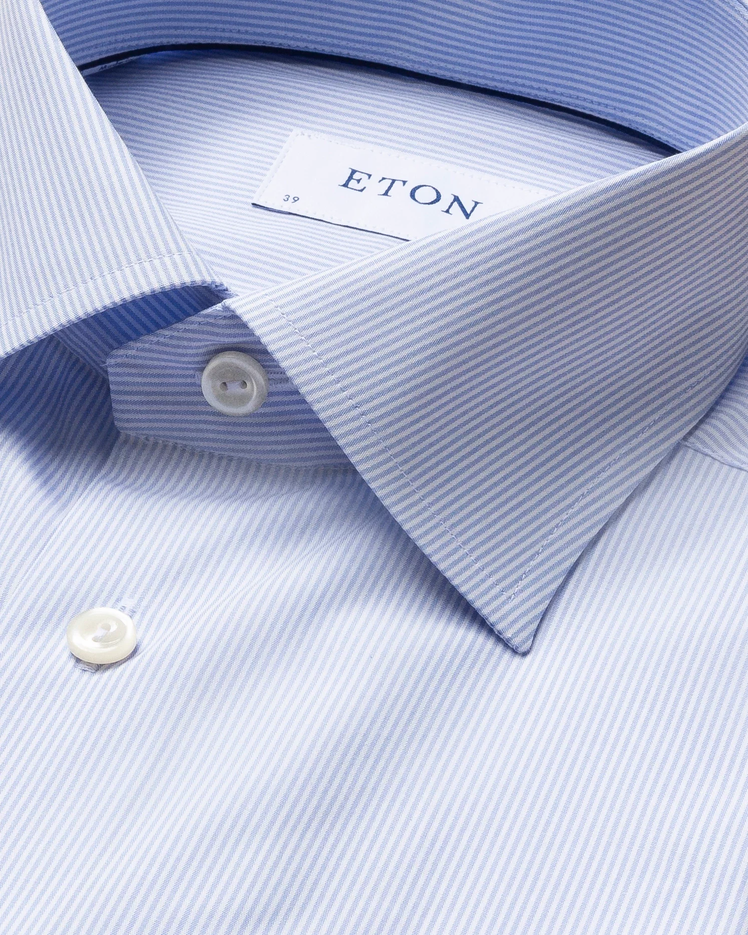 Eton - striped poplin shirt