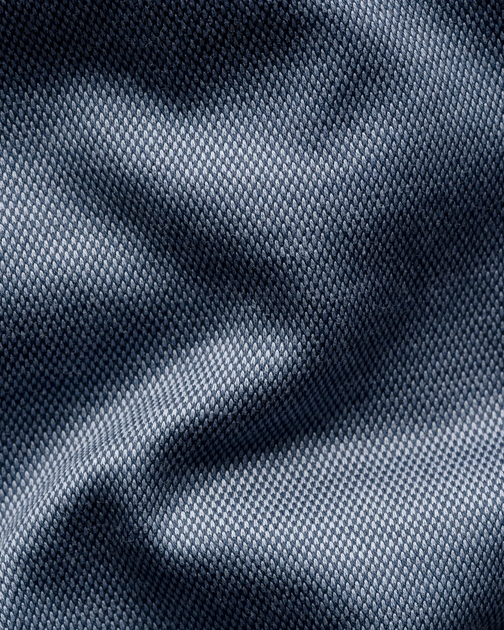 Eton - filo di scozia knit shirt dark blue filo di scozia knit shirt