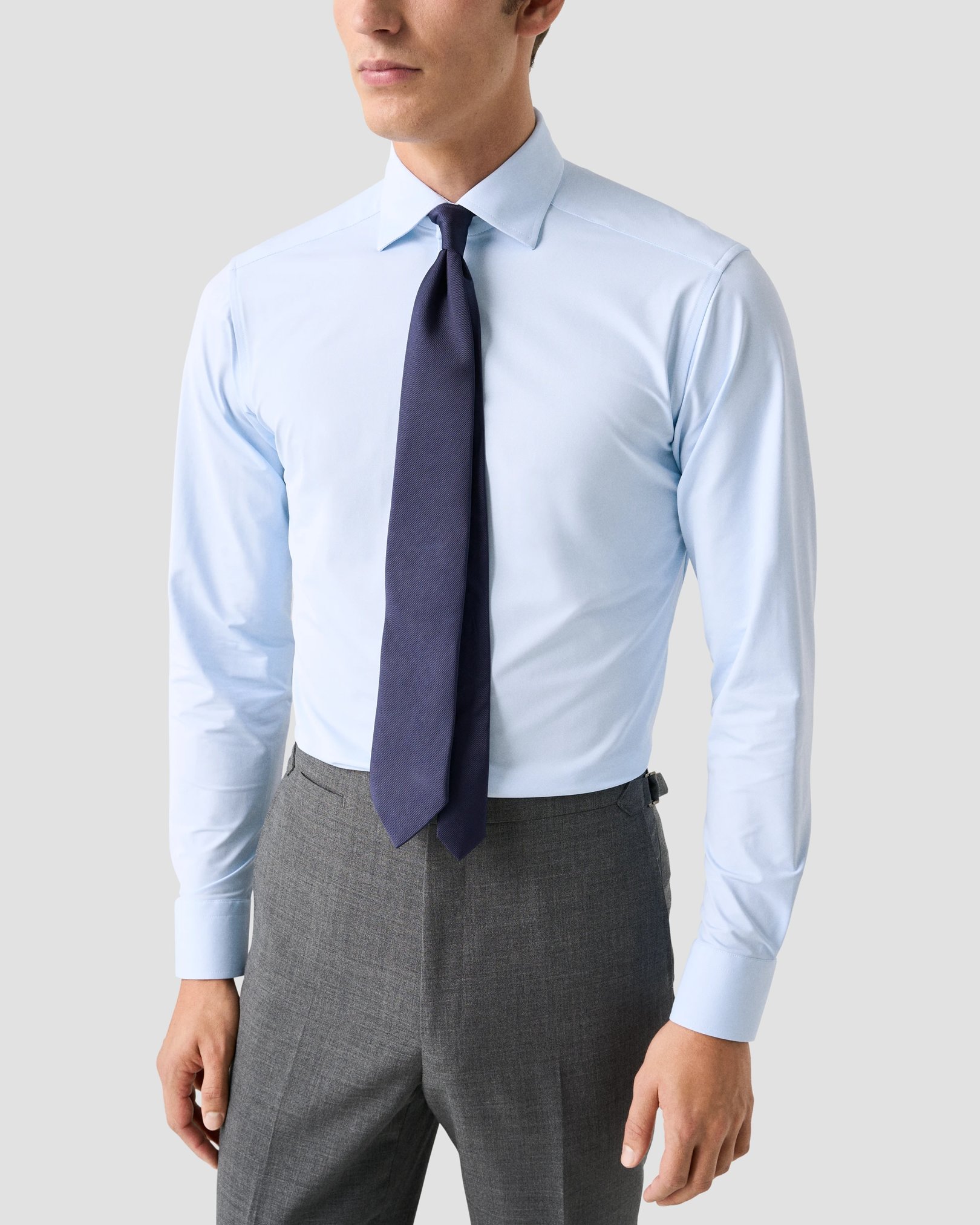 Eton - Solid Four-Way Stretch Shirt