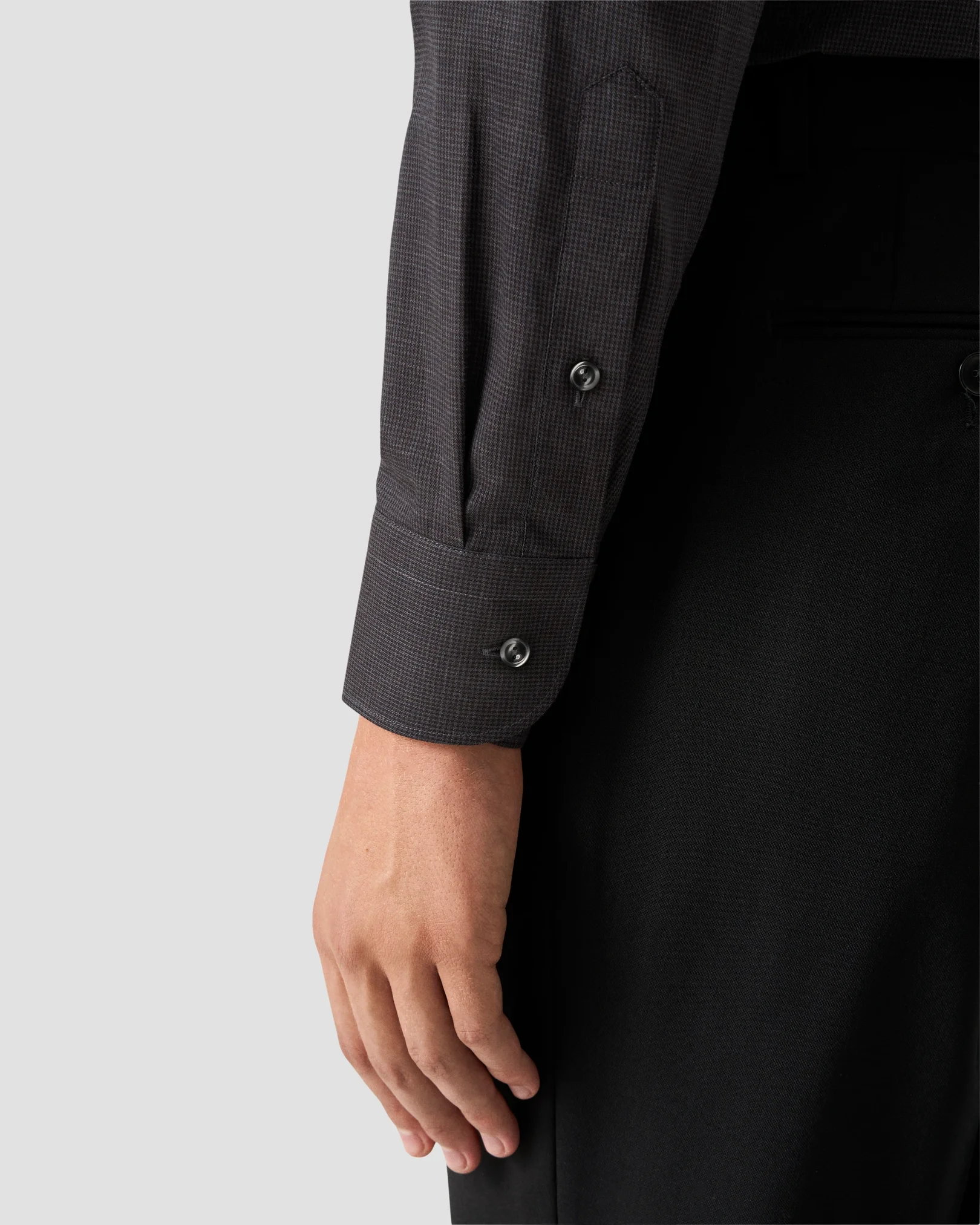 Eton - micro check signature flannel 256