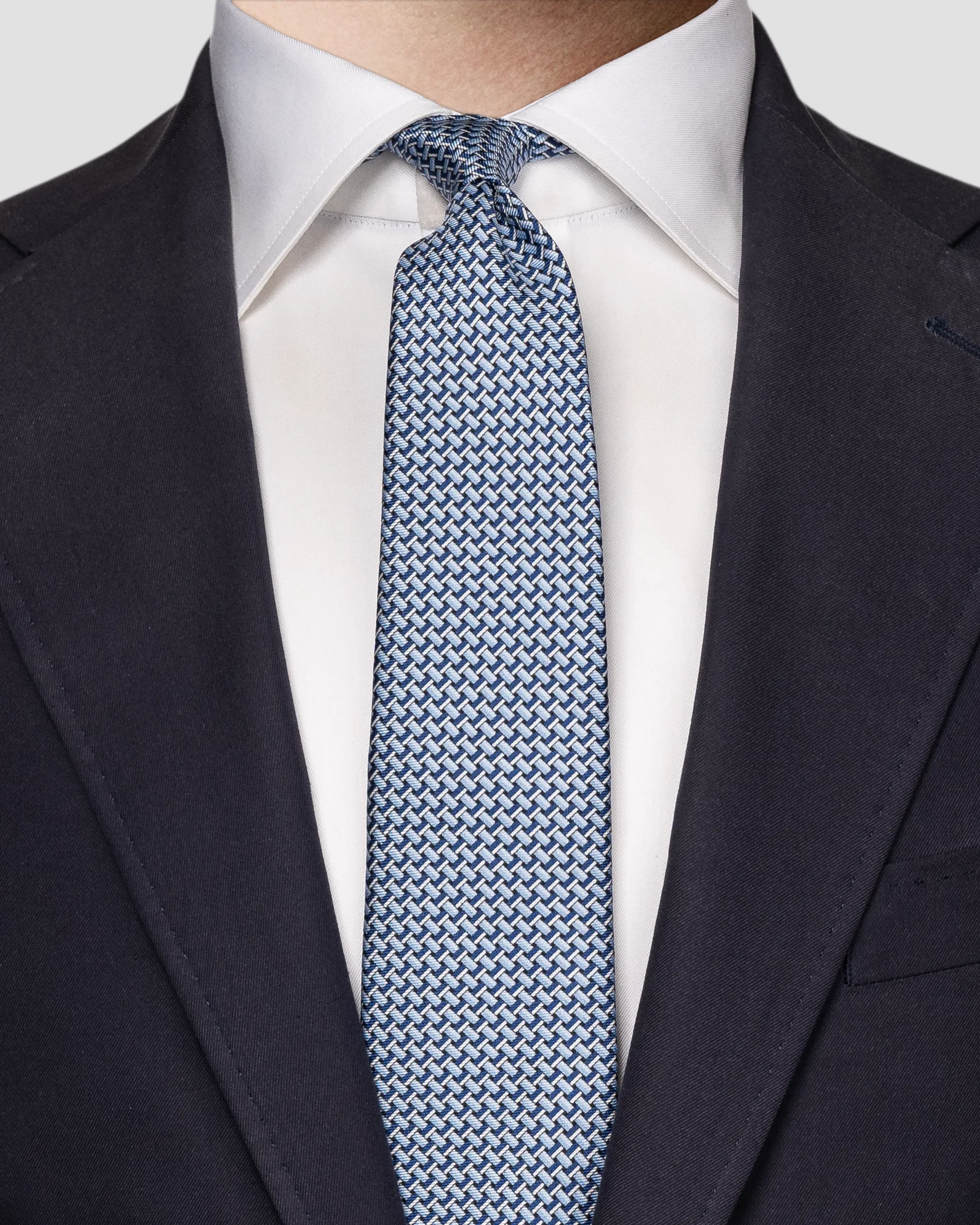 Eton - elegent dark blue tie