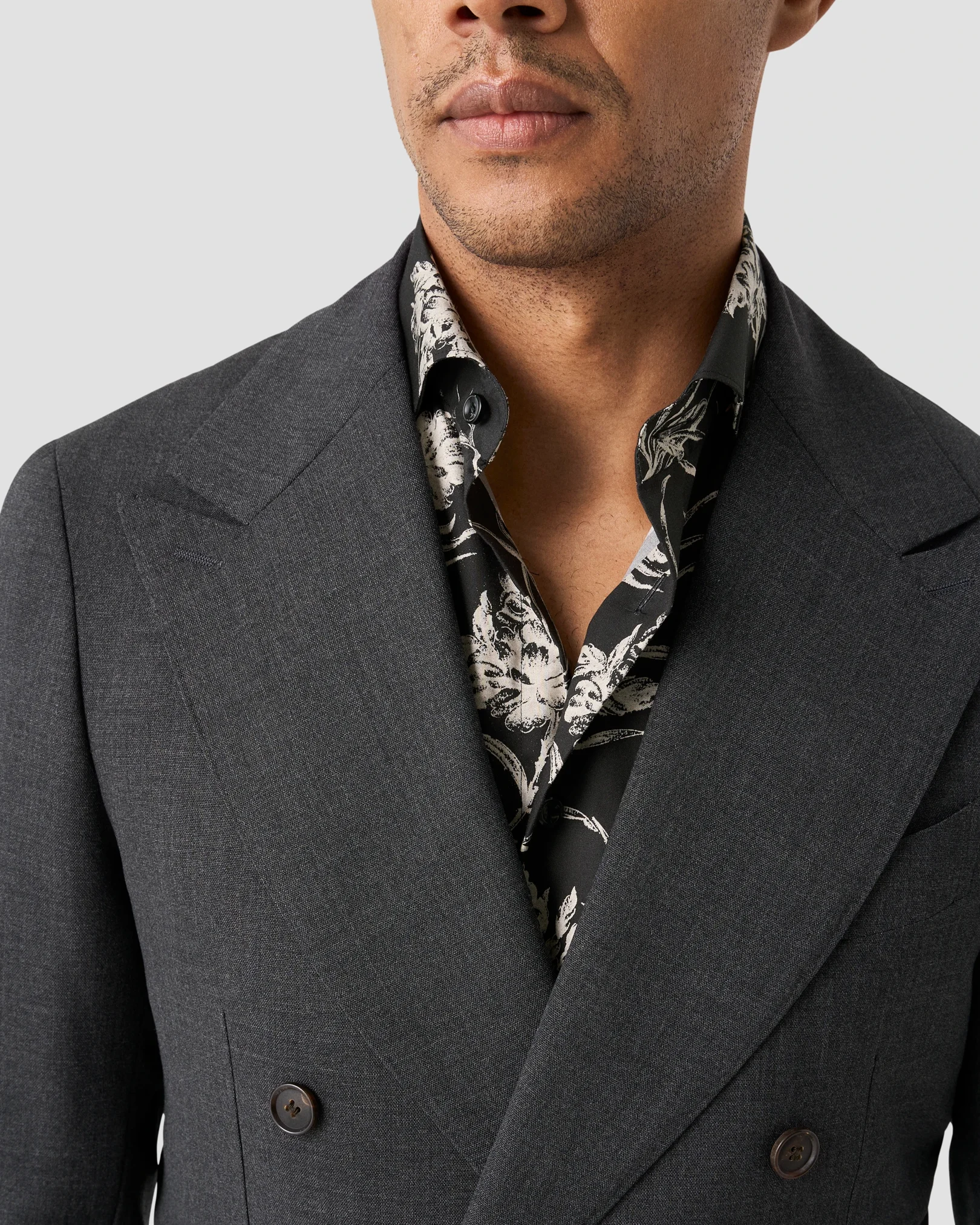 Eton - Floral Signature Twill Shirt