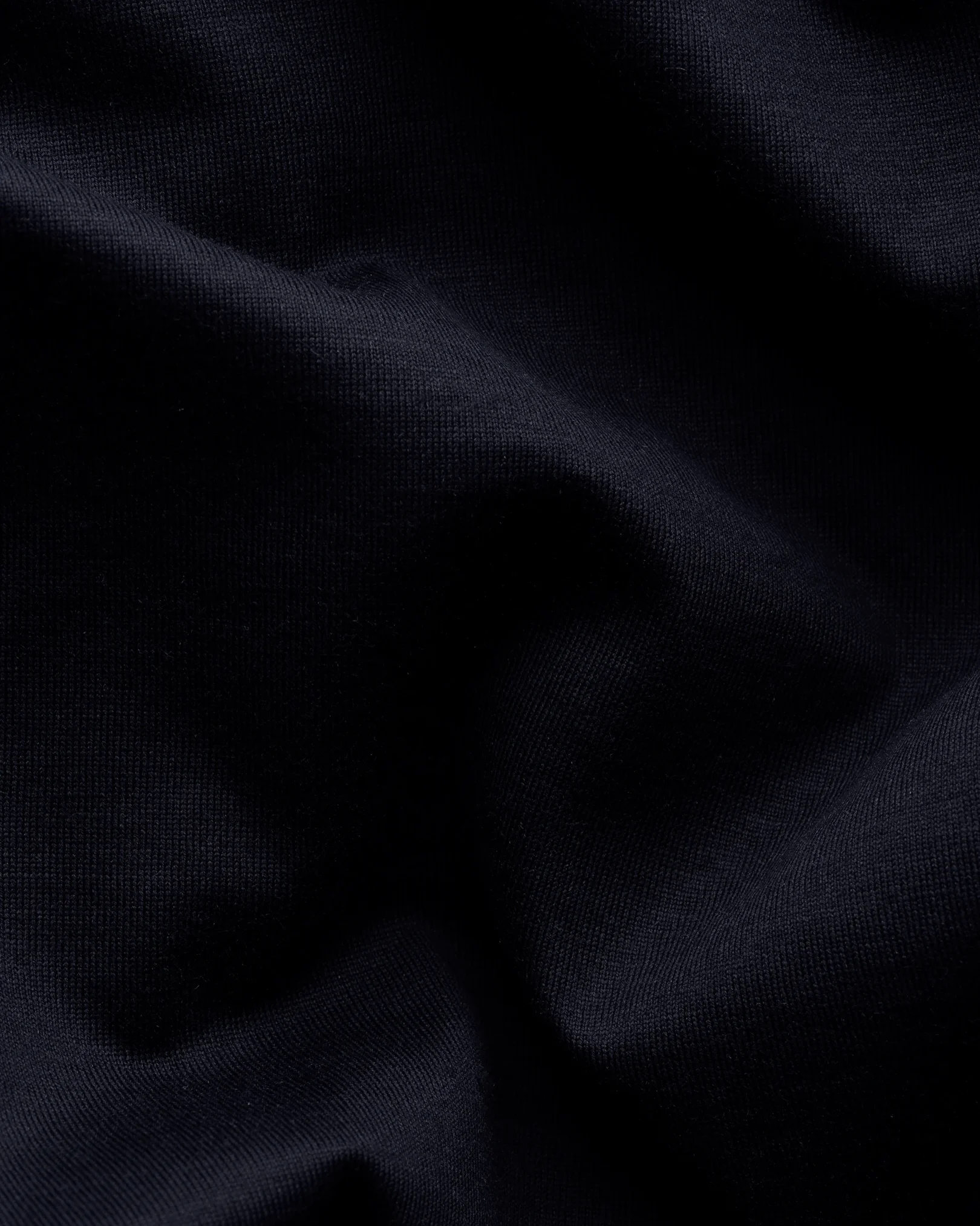 Eton - navy blue cotton and silk