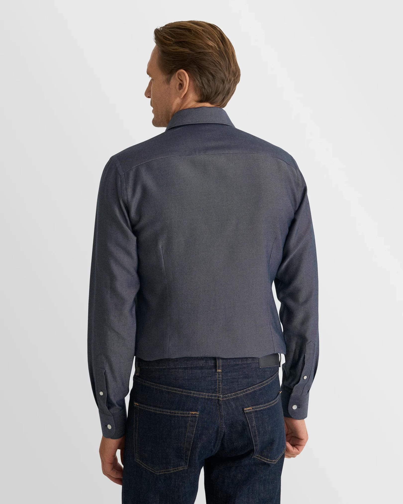 Eton - cotton silk cashmere shirt 268