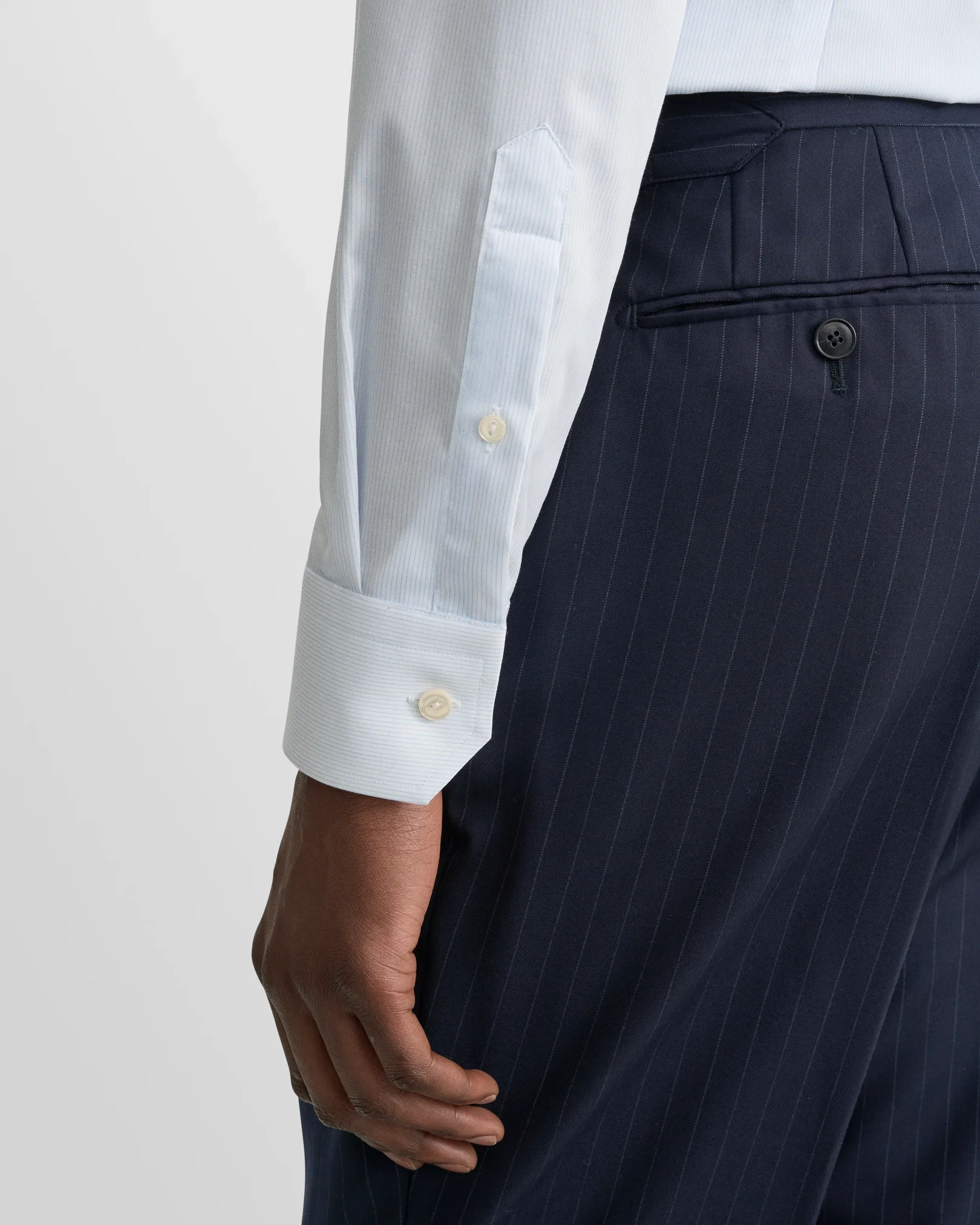 Eton - Fine Striped Twill Shirt