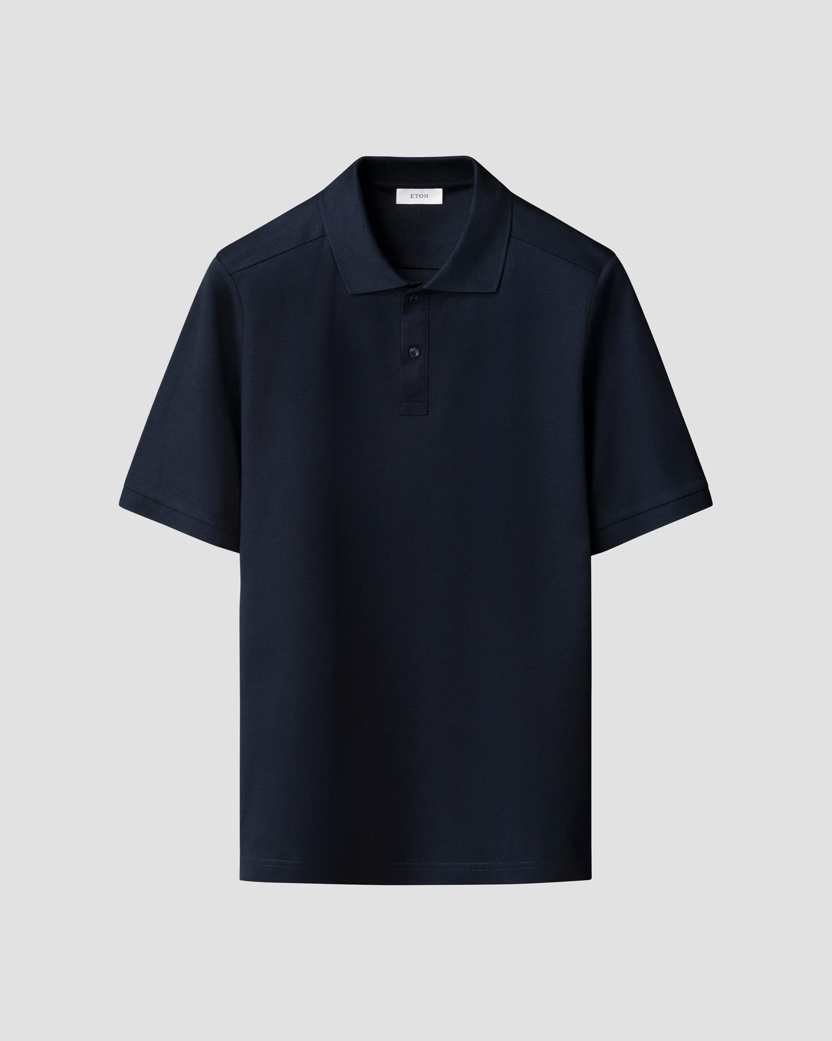 Eton - navy blue filo di scozia solid pique