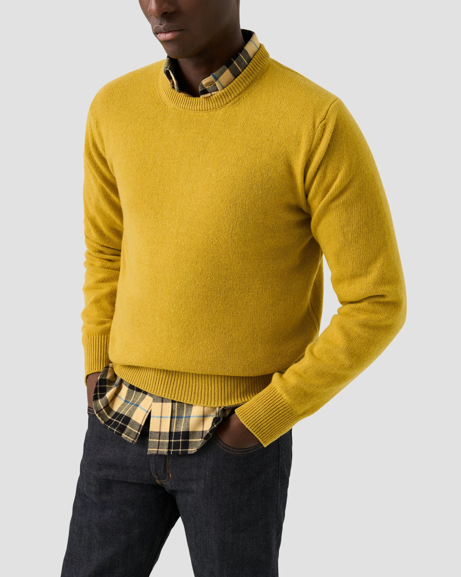 Eton - Chemise en flanelle à carreaux tartan