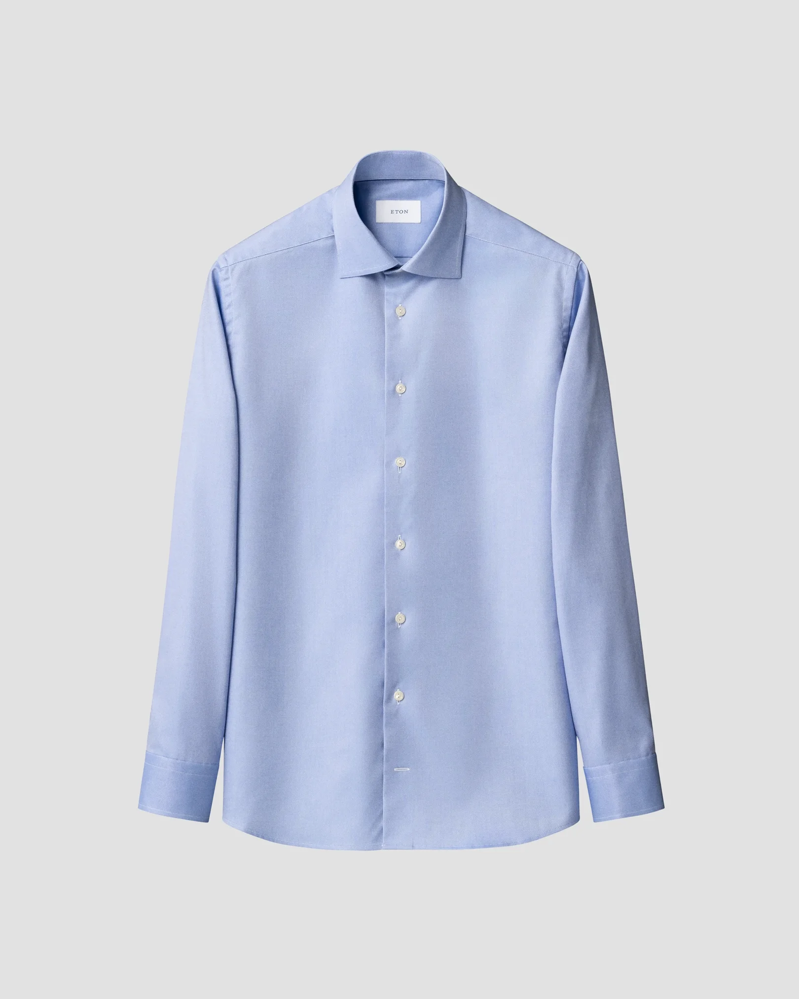 Eton - solid signature twill shirt cut away single slim