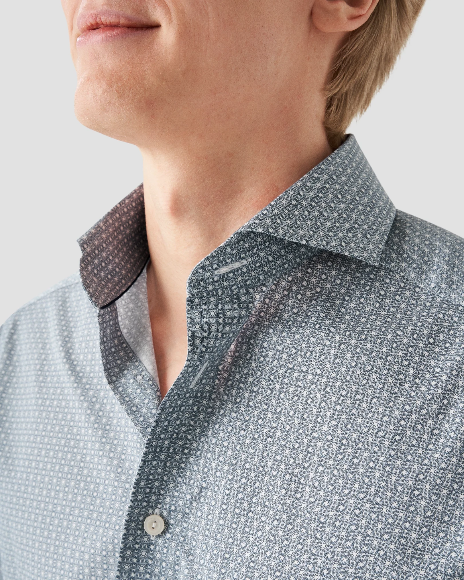 Eton - dark blue poplin 236