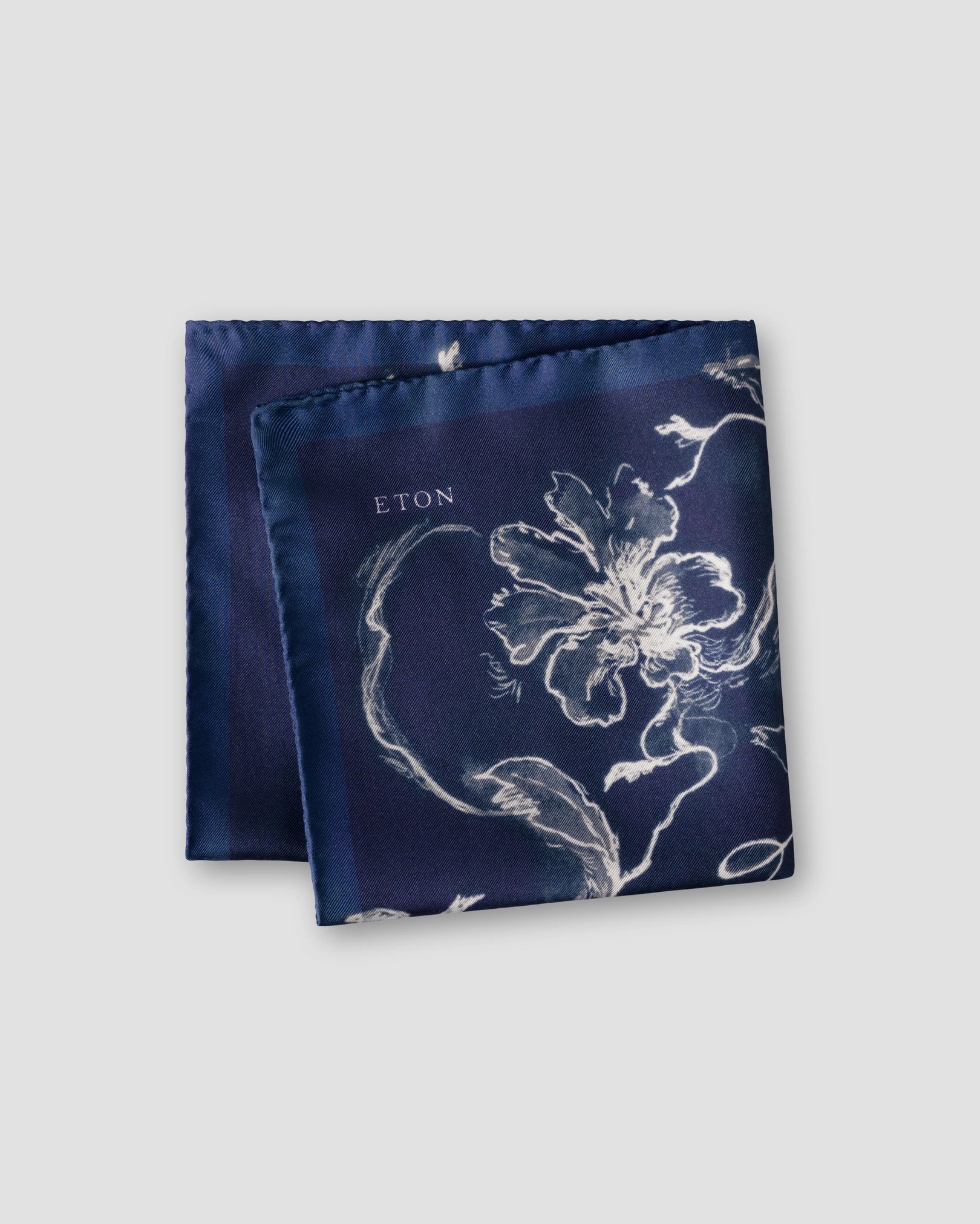 Eton - Floral Silk Pocket Square