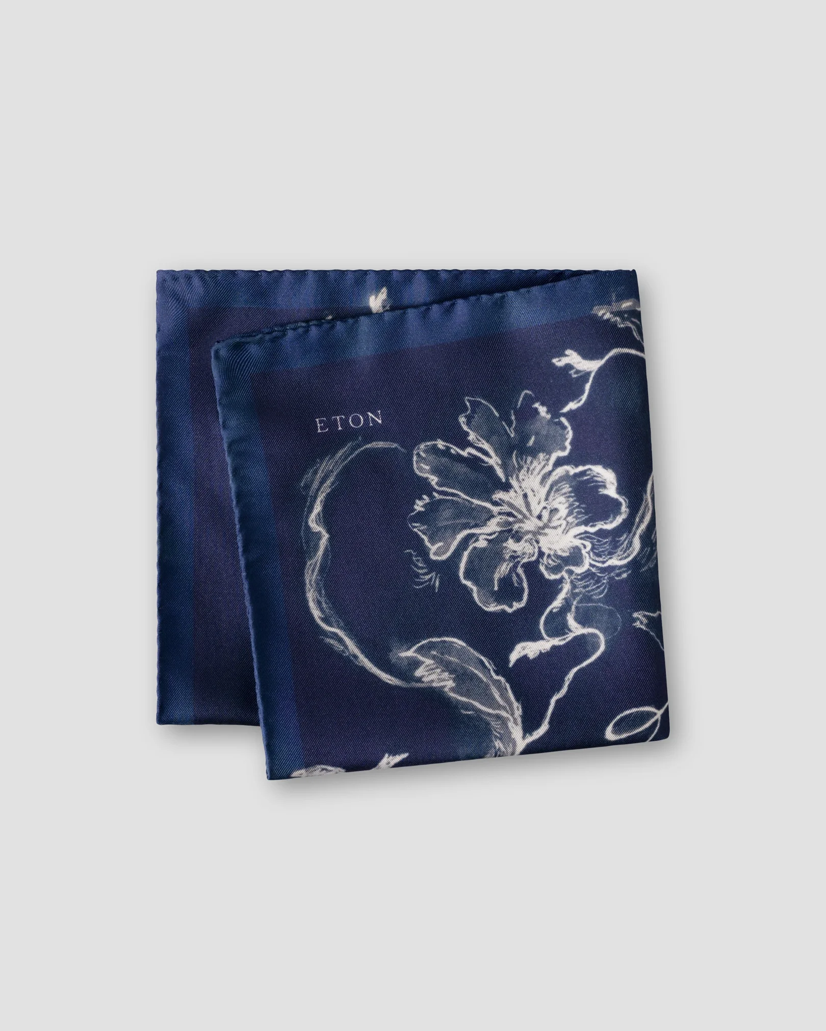 Eton - Floral Silk Pocket Square