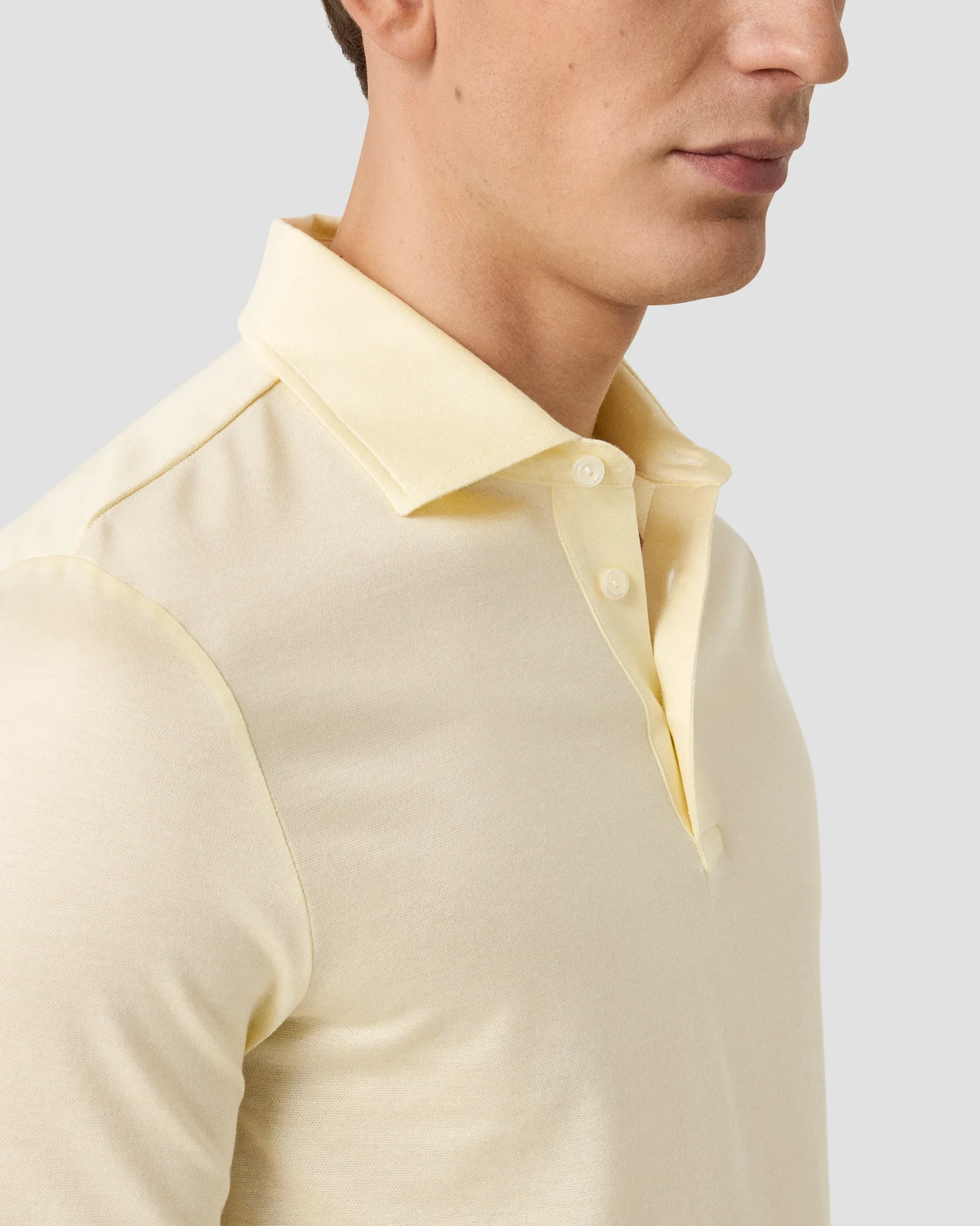 Eton - jacquard filo di scozia polo shirt 261