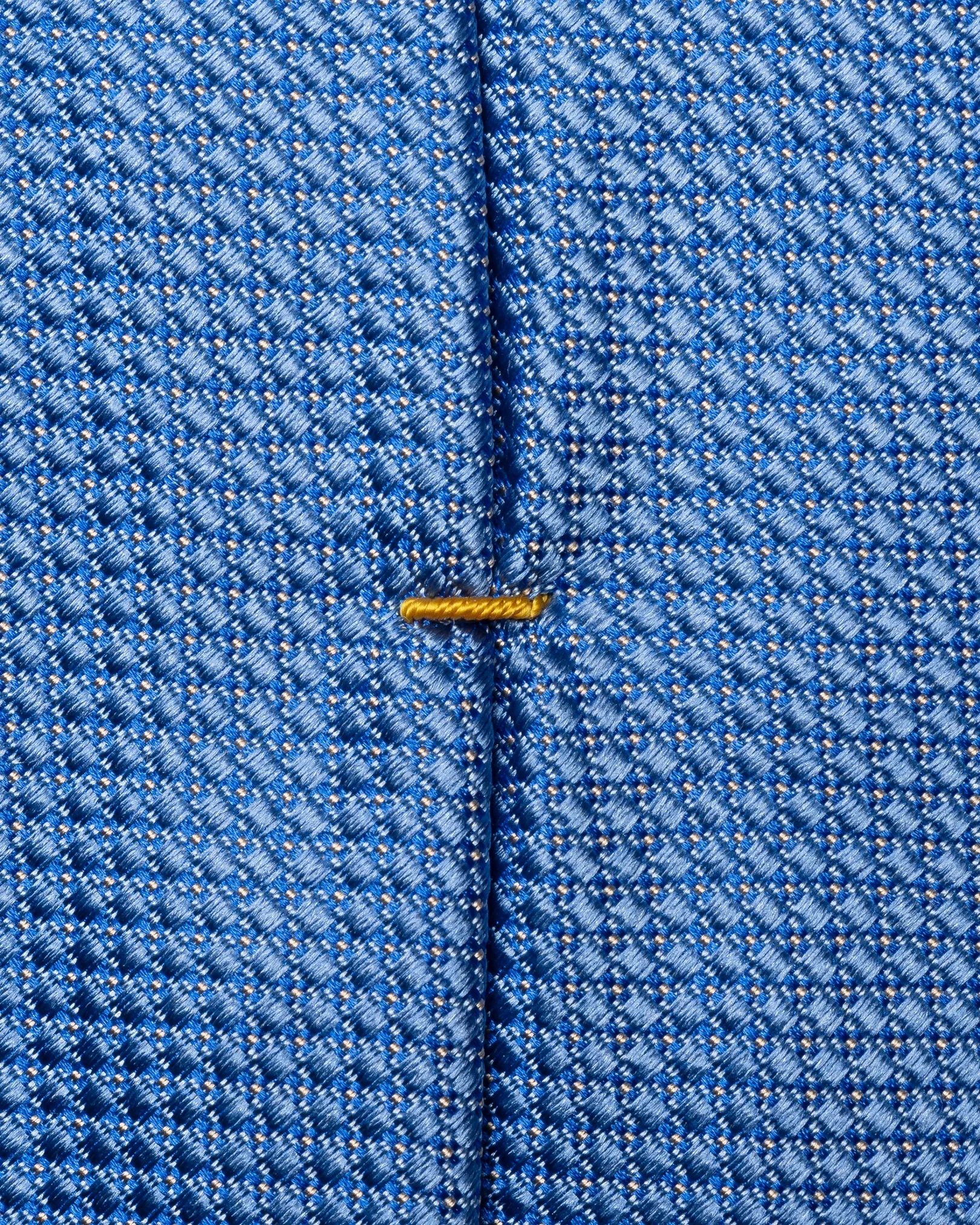 Eton - pin dot woven silk tie