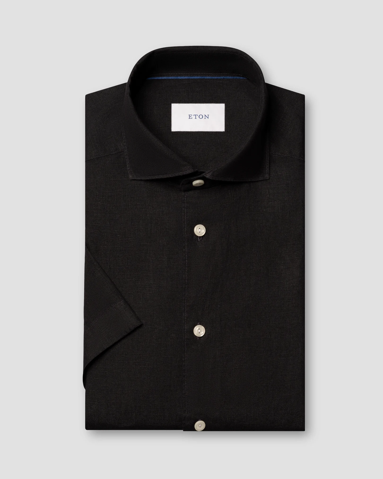 Eton - Short Sleeve Linen Shirt