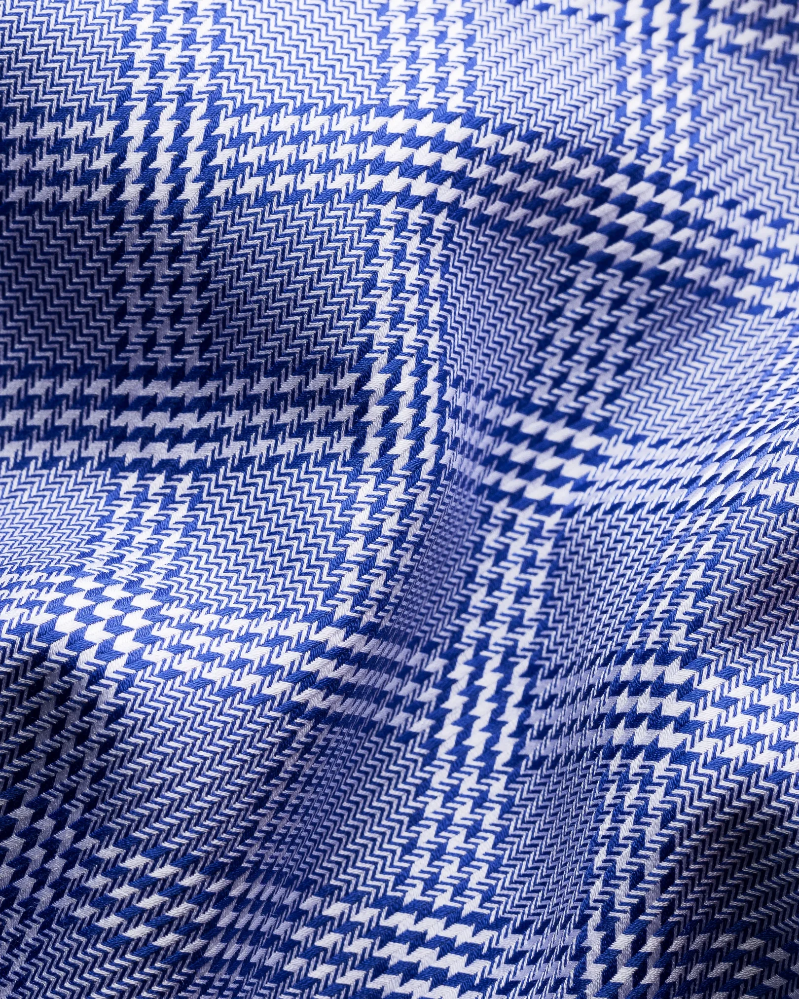 Eton - navy blue textured twill cut away single contemporary