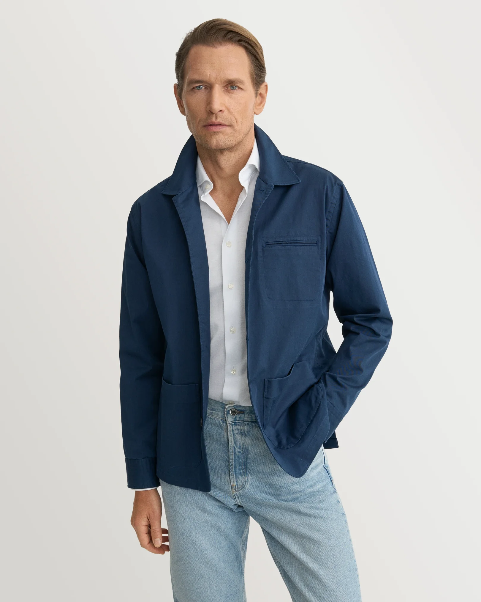 Eton - filo di scozia knit shirt 261