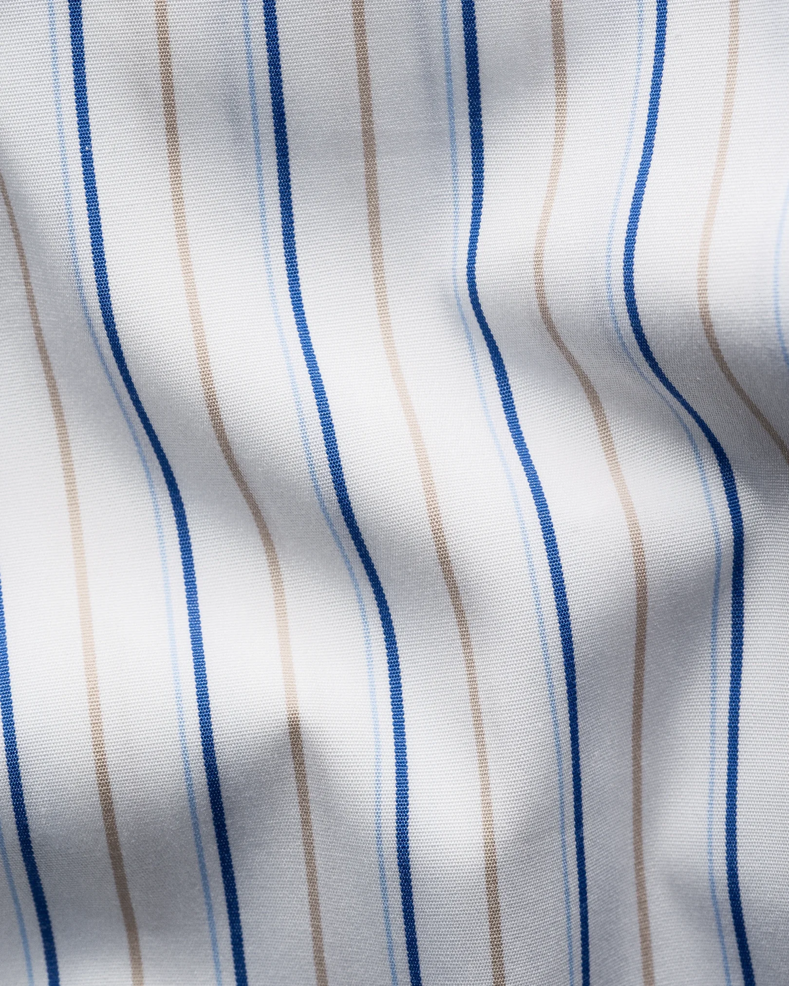 Eton - striped supima 120 shirt cut away