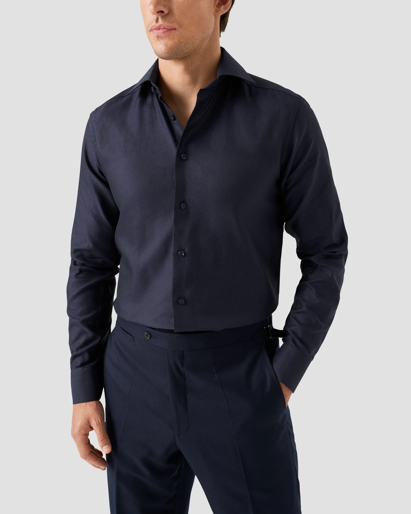 Eton - Solid King Oxford Shirt