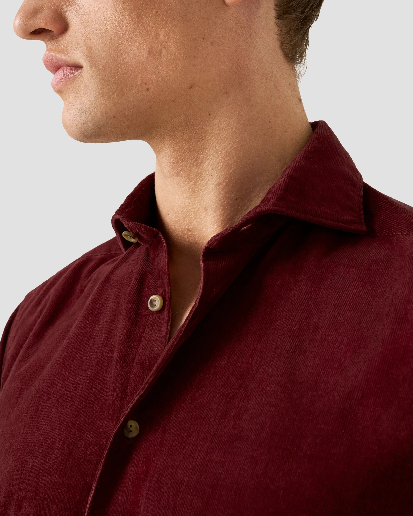 Eton - dark red corduroy