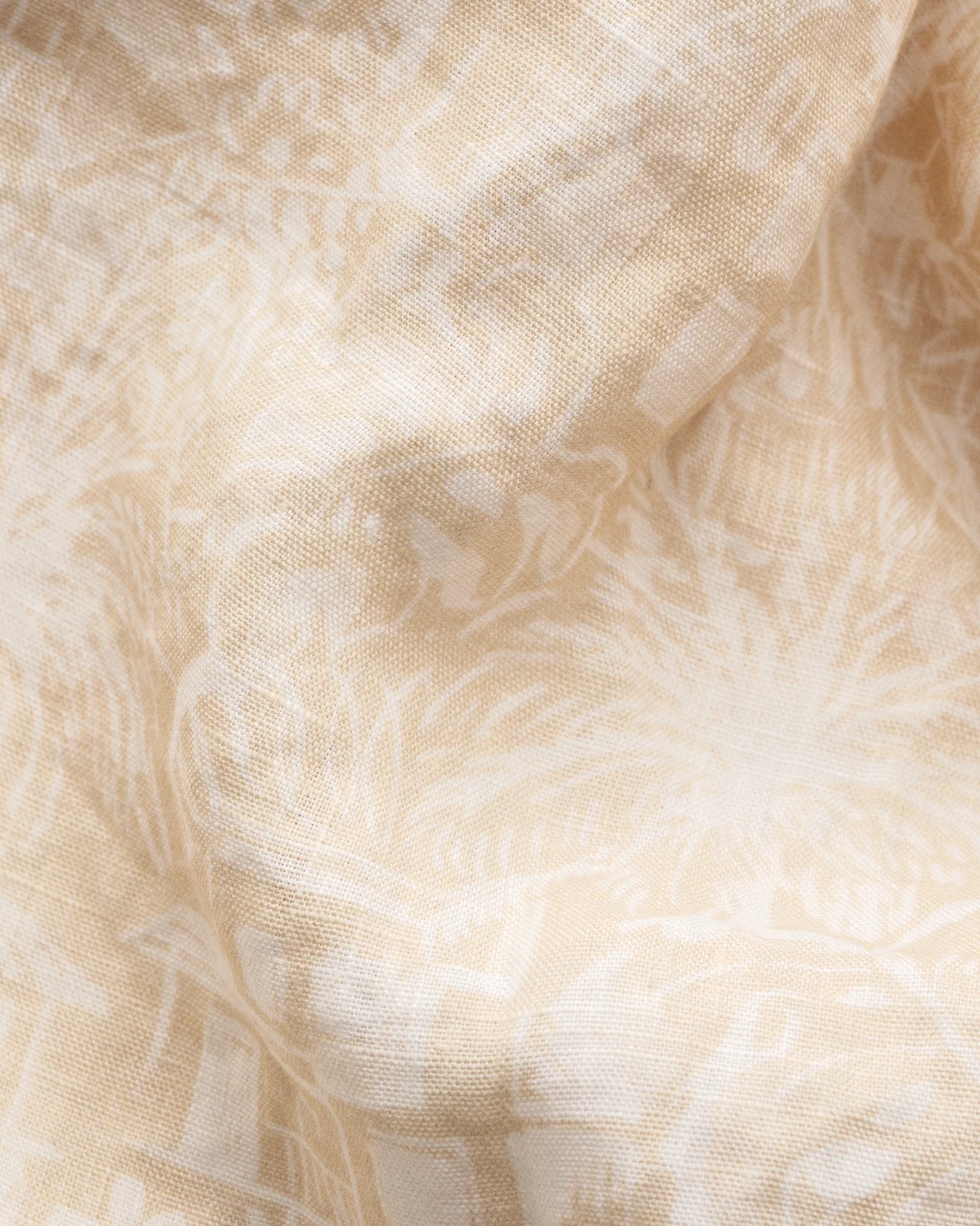 Eton - beige gaudi garden print resort shirt