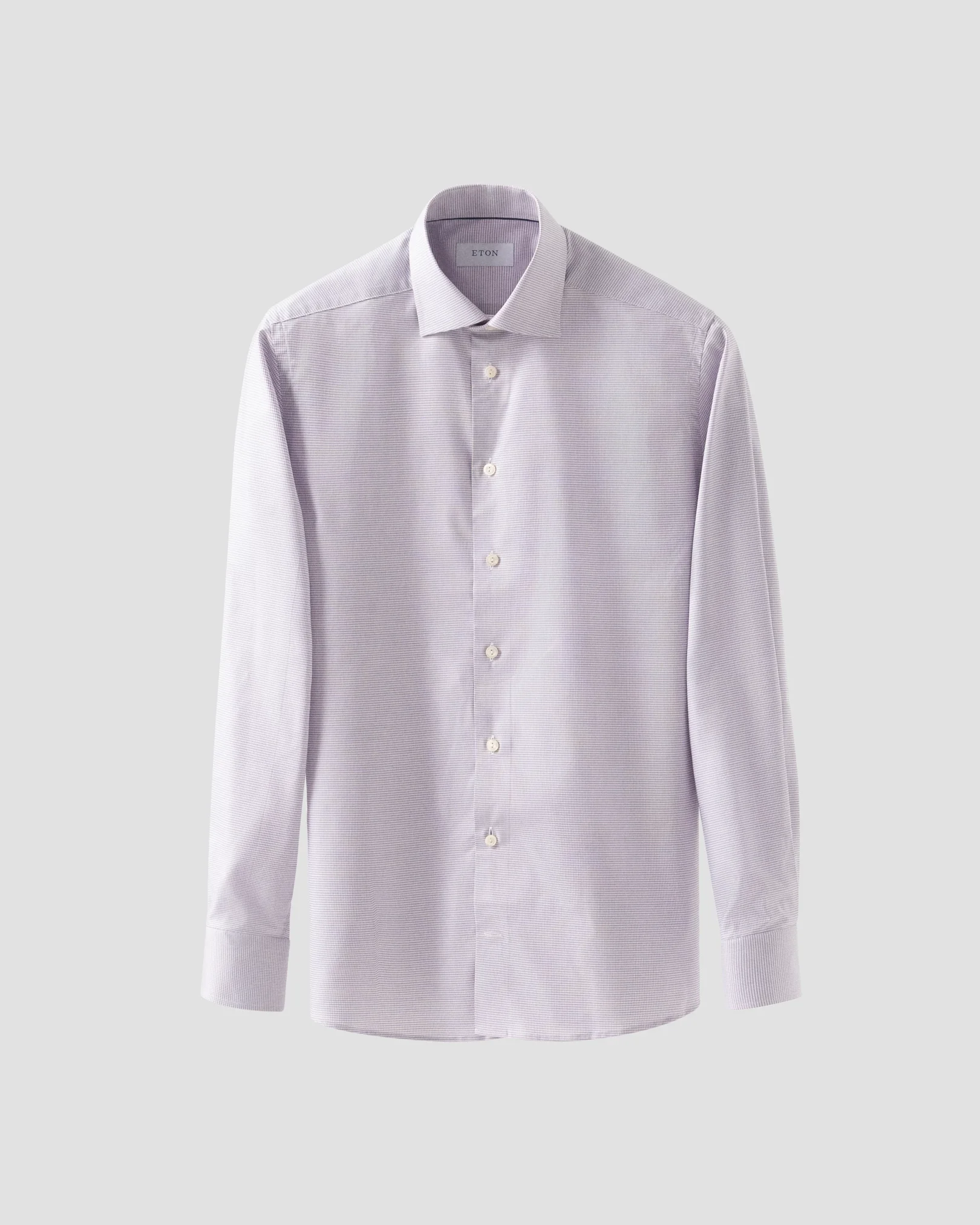 Eton - pink cotton lyocell shirt