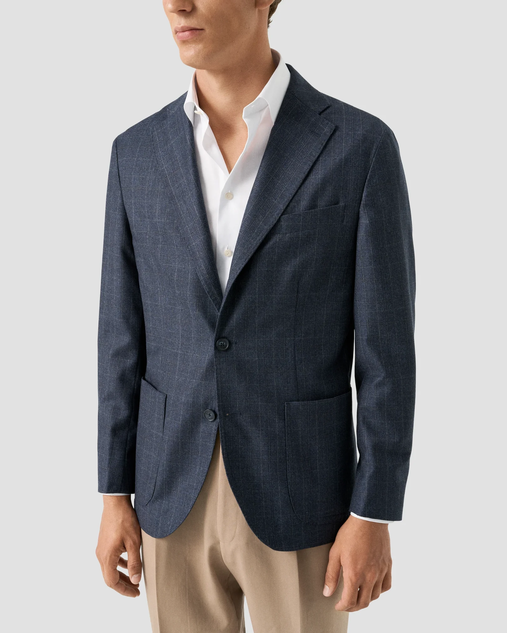 Eton - white signature twill shirt xls