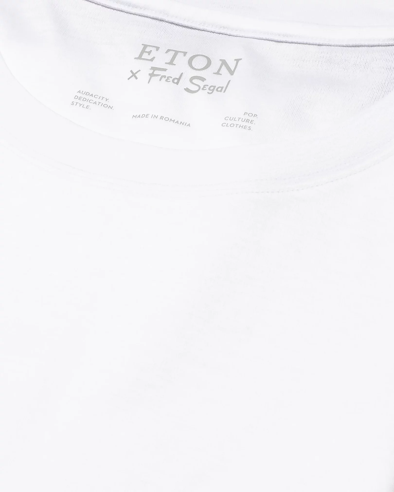 Eton - white jersey t shirt short sleeve