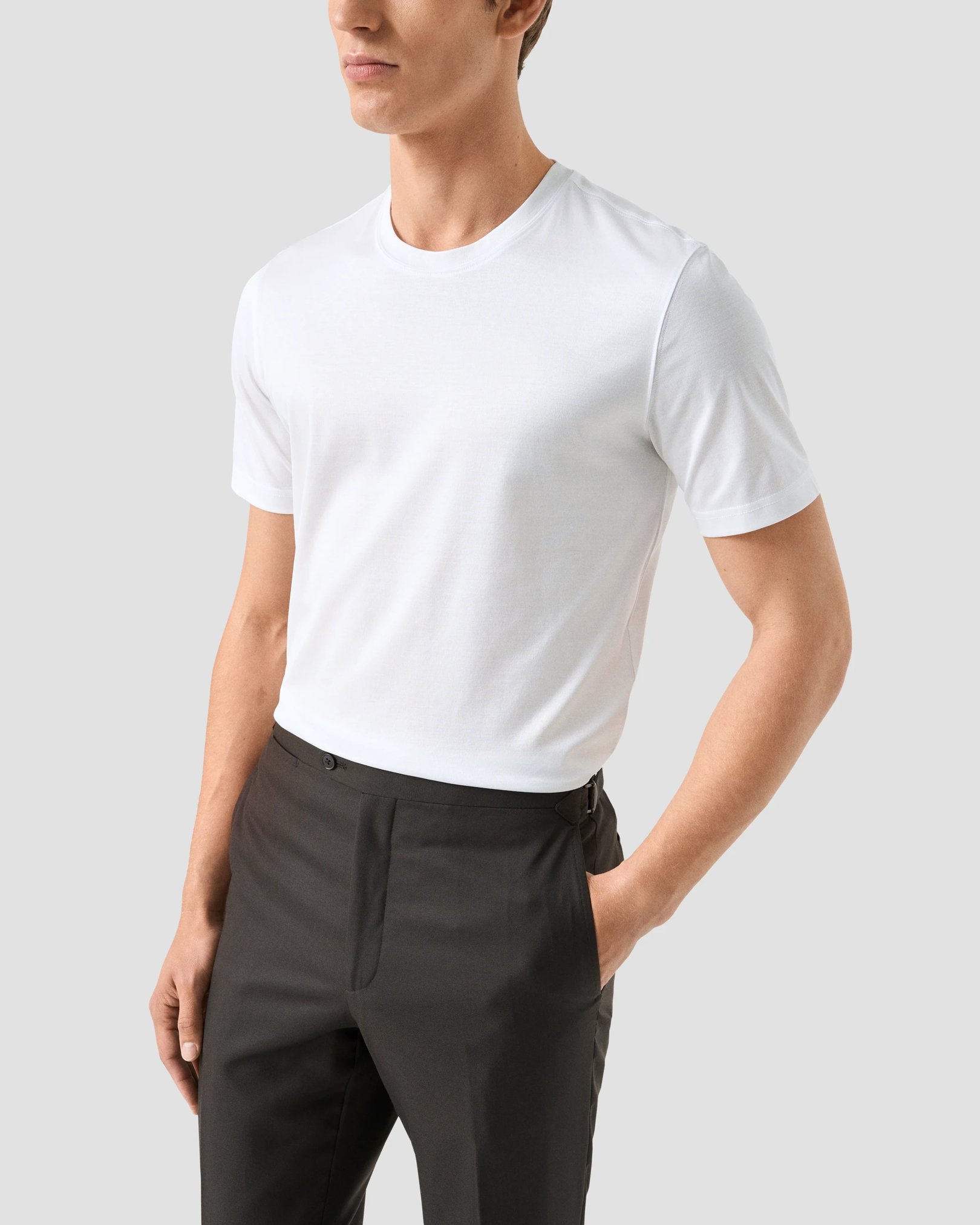 Eton - Solid Filo di Scozia T-shirt
