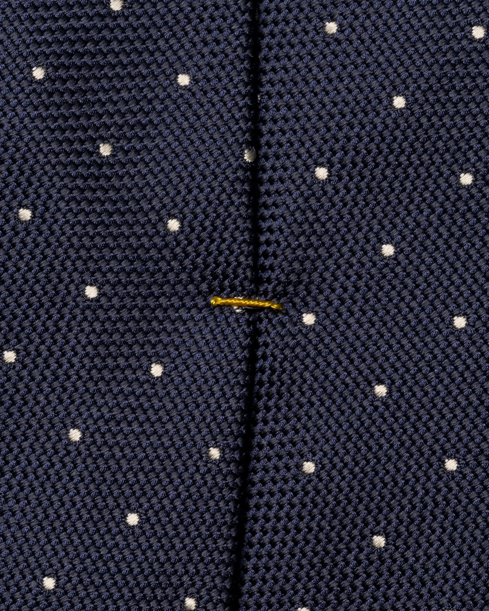 Eton - navy polka dot tie