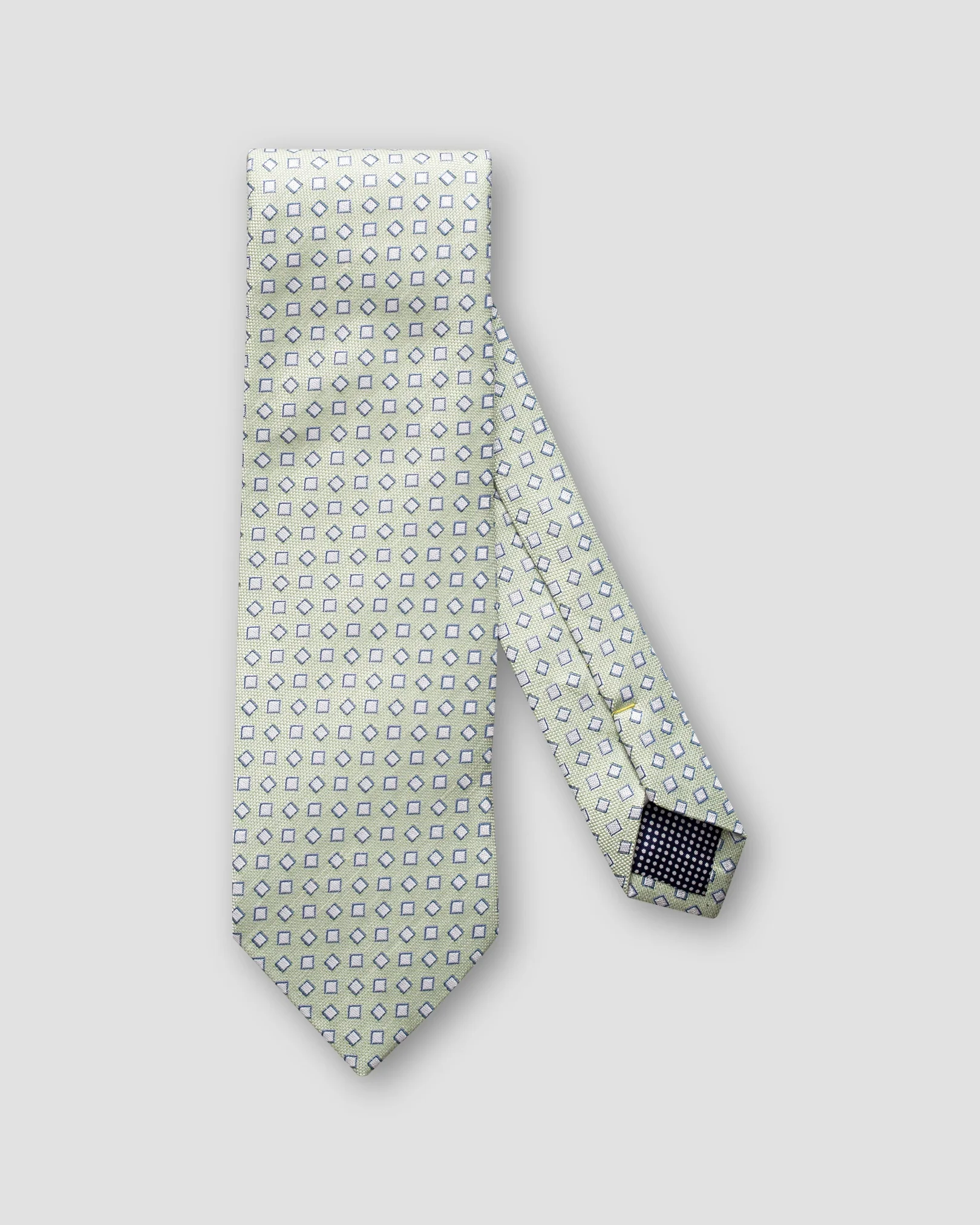 Eton - green pastel square tie
