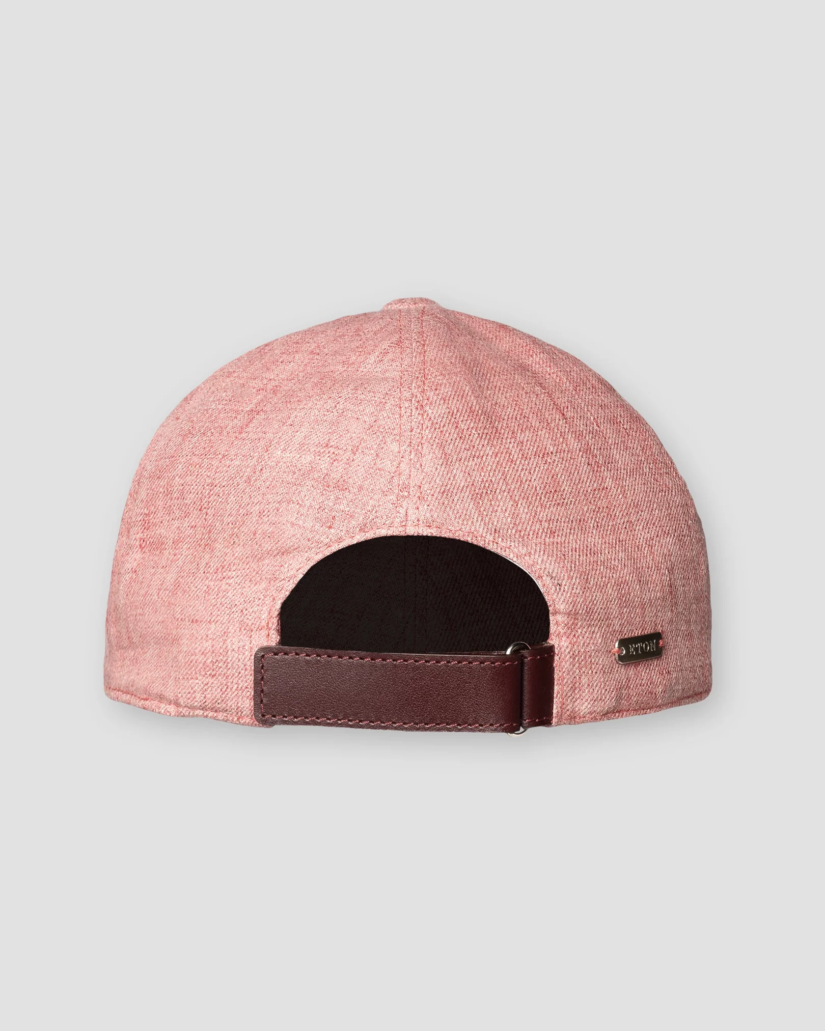 Eton - pink elegant linen cap