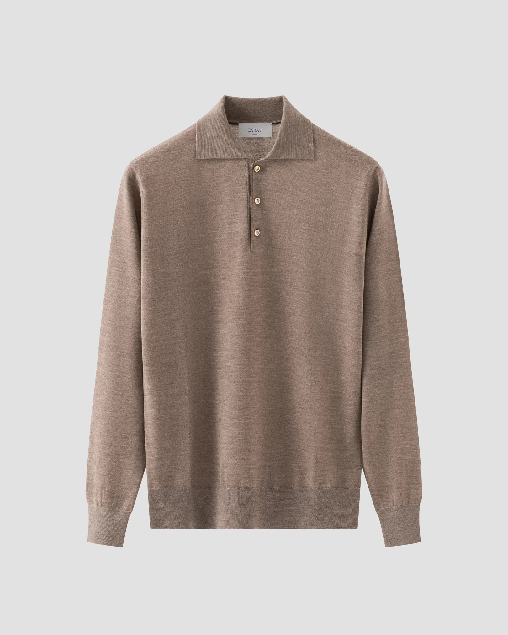 Eton - Fine Knit Merino Polo