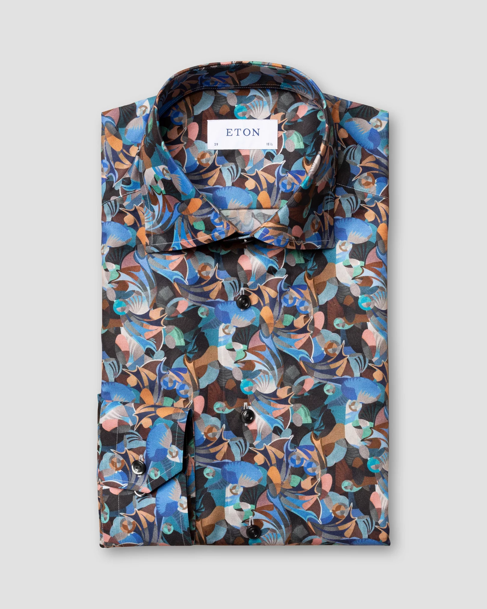 Eton - retrofuture print shirt