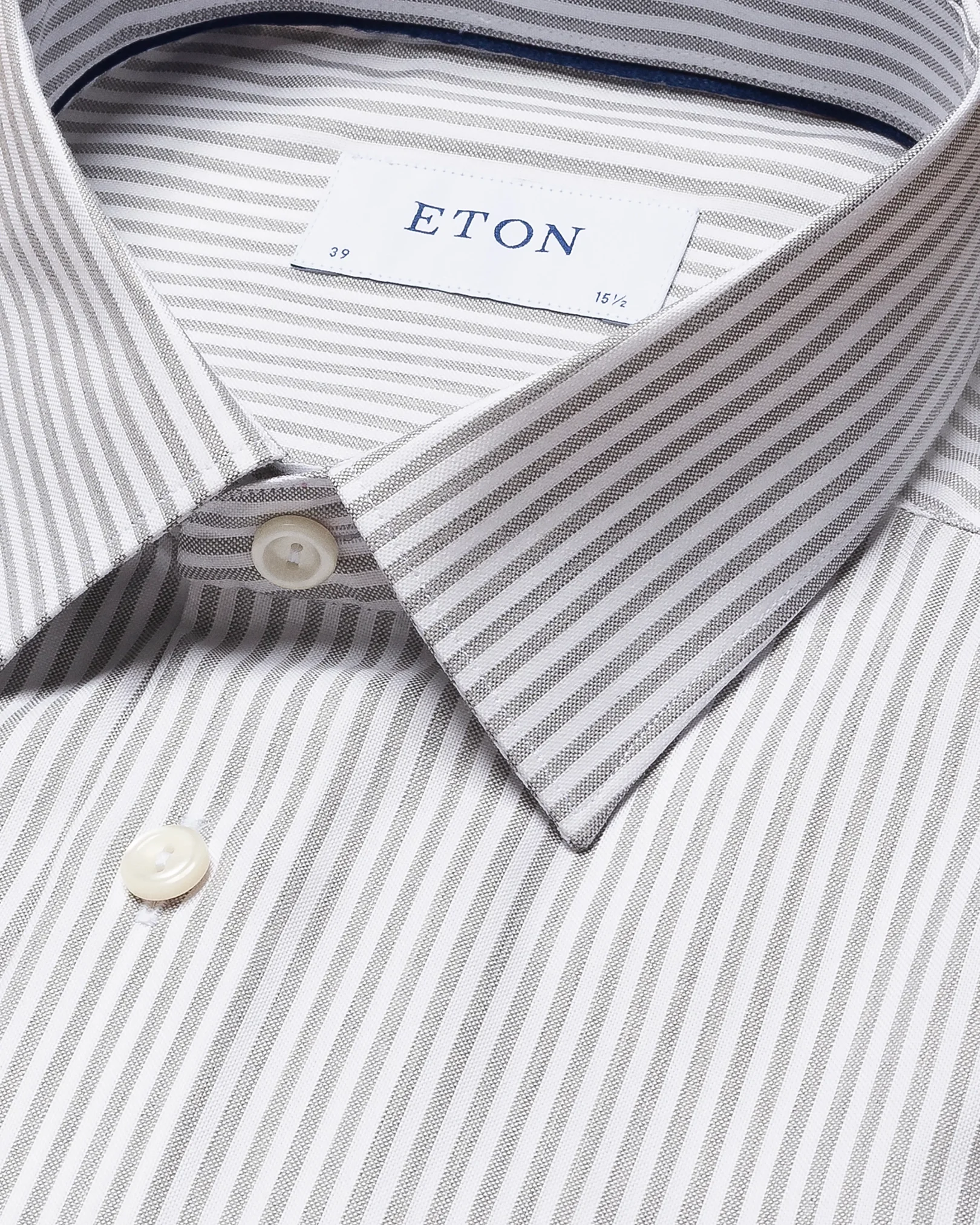 Eton - light grey fine oxford