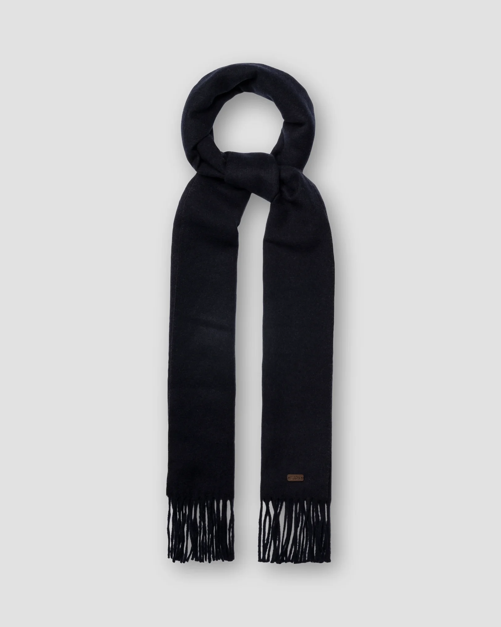Navy Wool Scarf - Eton